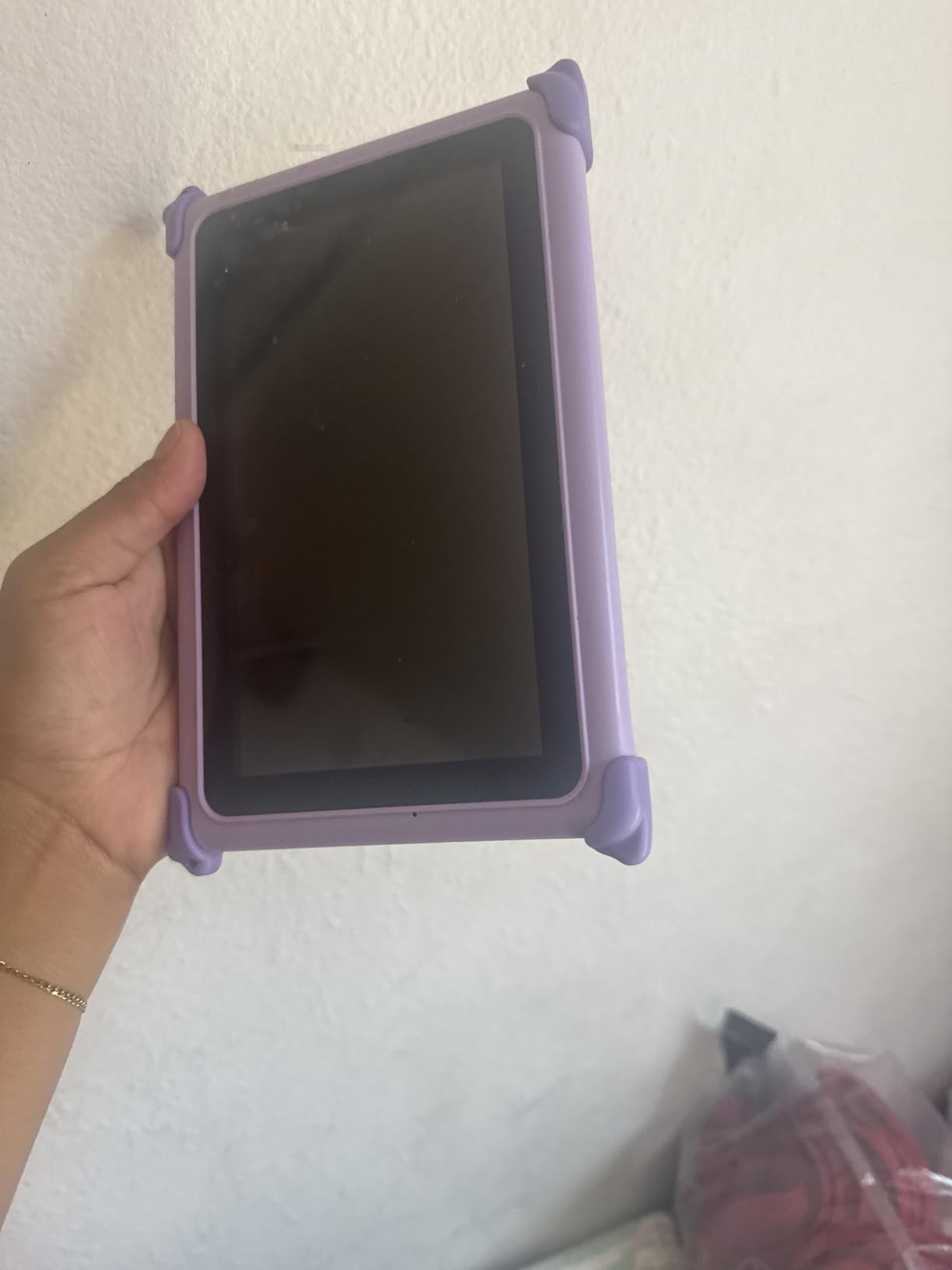 Kids Tablet 7 inch Tablet for Kids 3-12 32GB Toddler Children's Tablets with WiFi, YouTube, Baby Tablets with Shockproof Case, IPS Screen Parental Control GMS Education Games for Girls Boys (Purple) customer photo 1