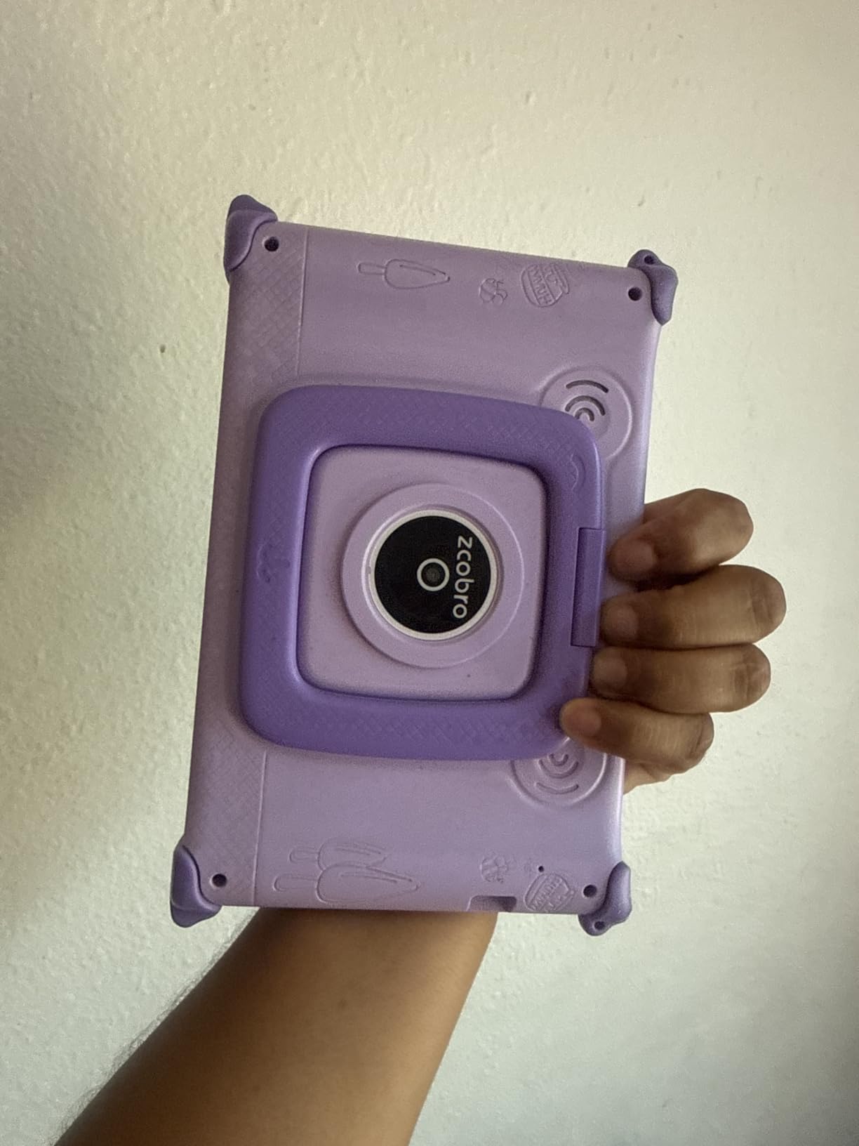 Kids Tablet 7 inch Tablet for Kids 3-12 32GB Toddler Children's Tablets with WiFi, YouTube, Baby Tablets with Shockproof Case, IPS Screen Parental Control GMS Education Games for Girls Boys (Purple) customer photo 2