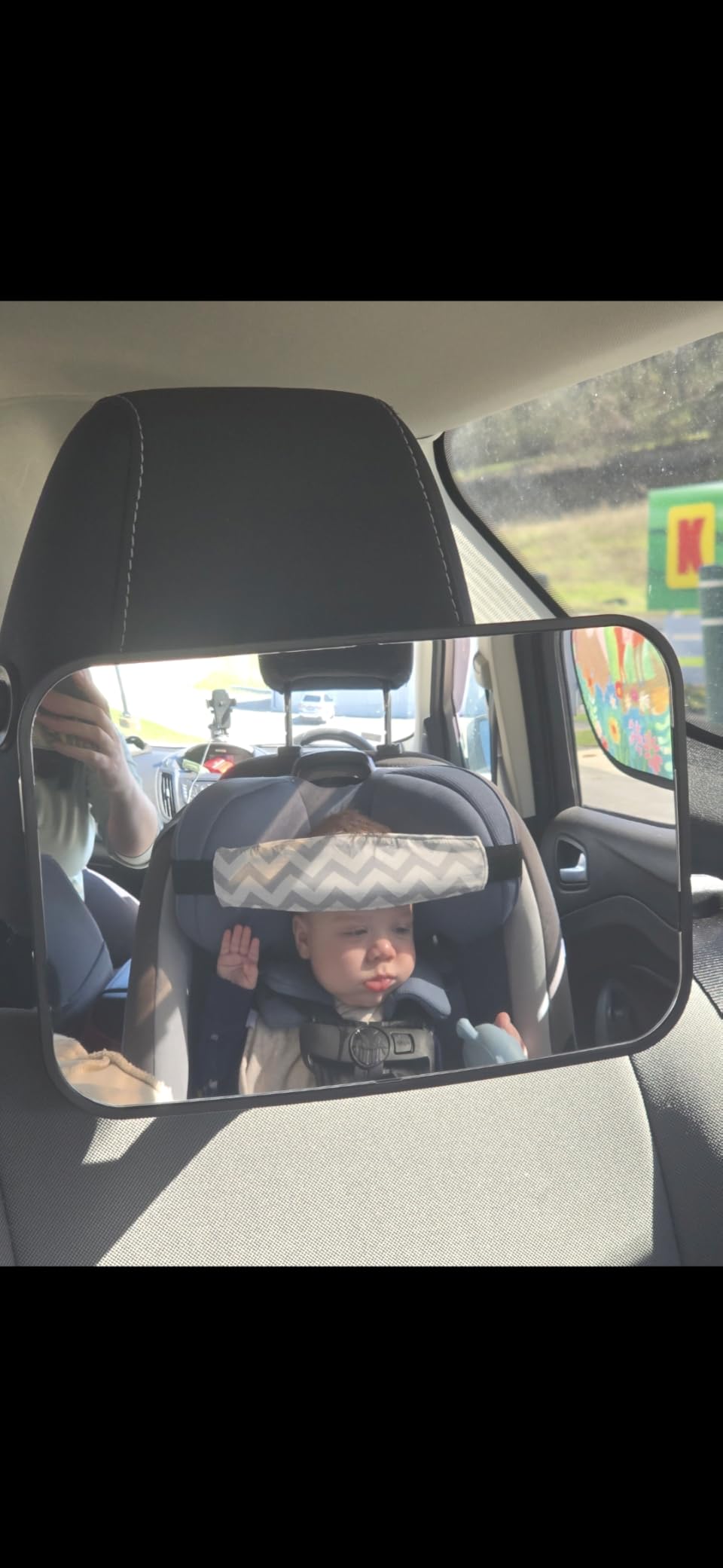 Safety 1st Grow and Go All-in-One Slim Convertible Car Seat, Rear Facing, 5-40 lbs, Forward Facing (30-65 lbs), High Back Booster Seat 40-100 pounds, Alaskan Blue customer photo 1