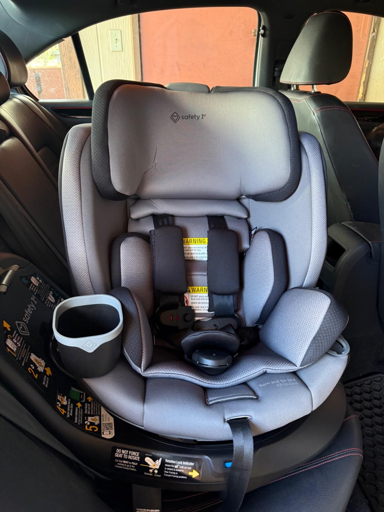 Safety 1st Turn and Go 360 DLX Rotating All-in-One Convertible Car Seat, Stonington customer photo 2