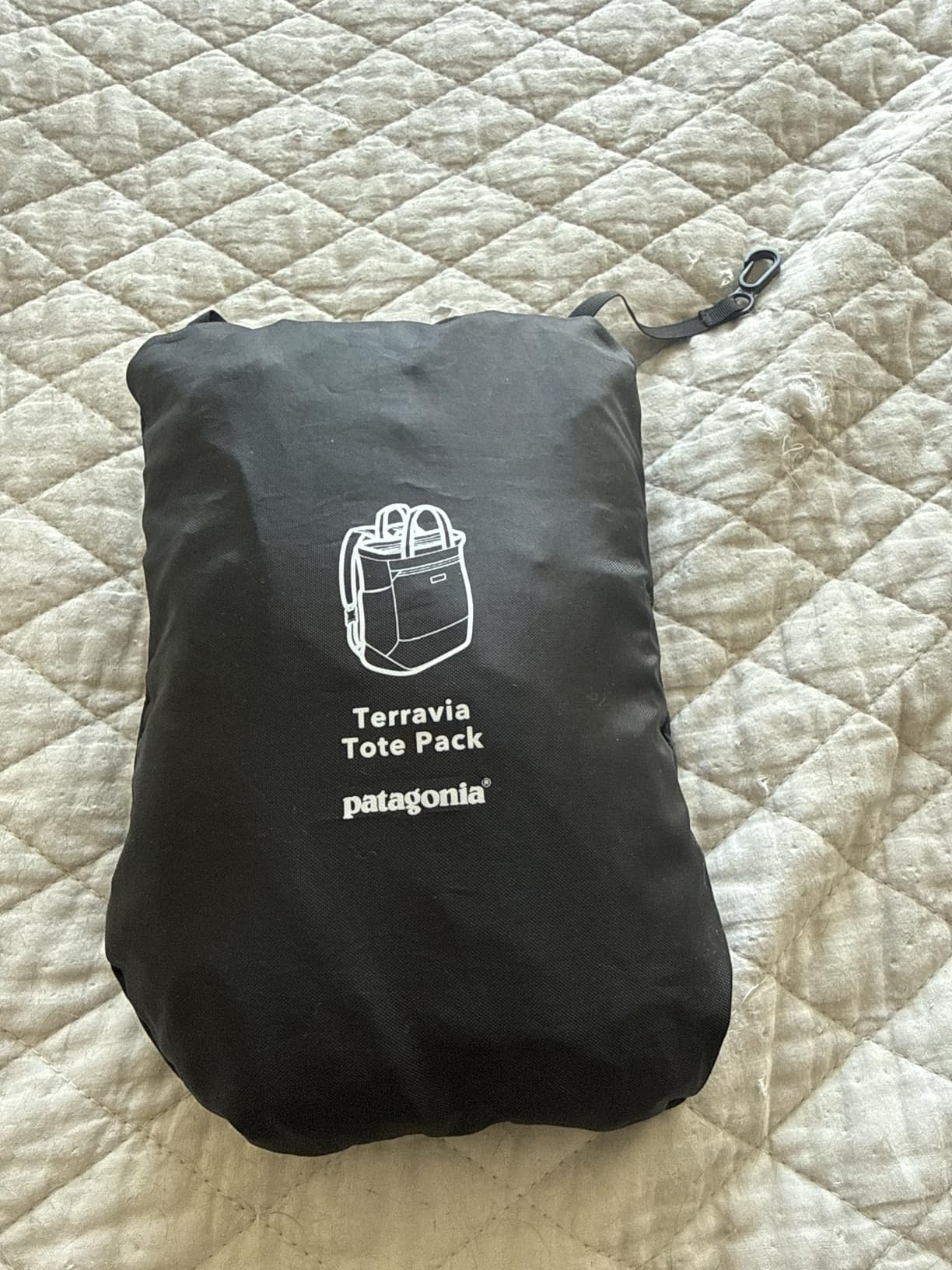 Patagonia Terravia Tote Pack (All Black) customer photo 1