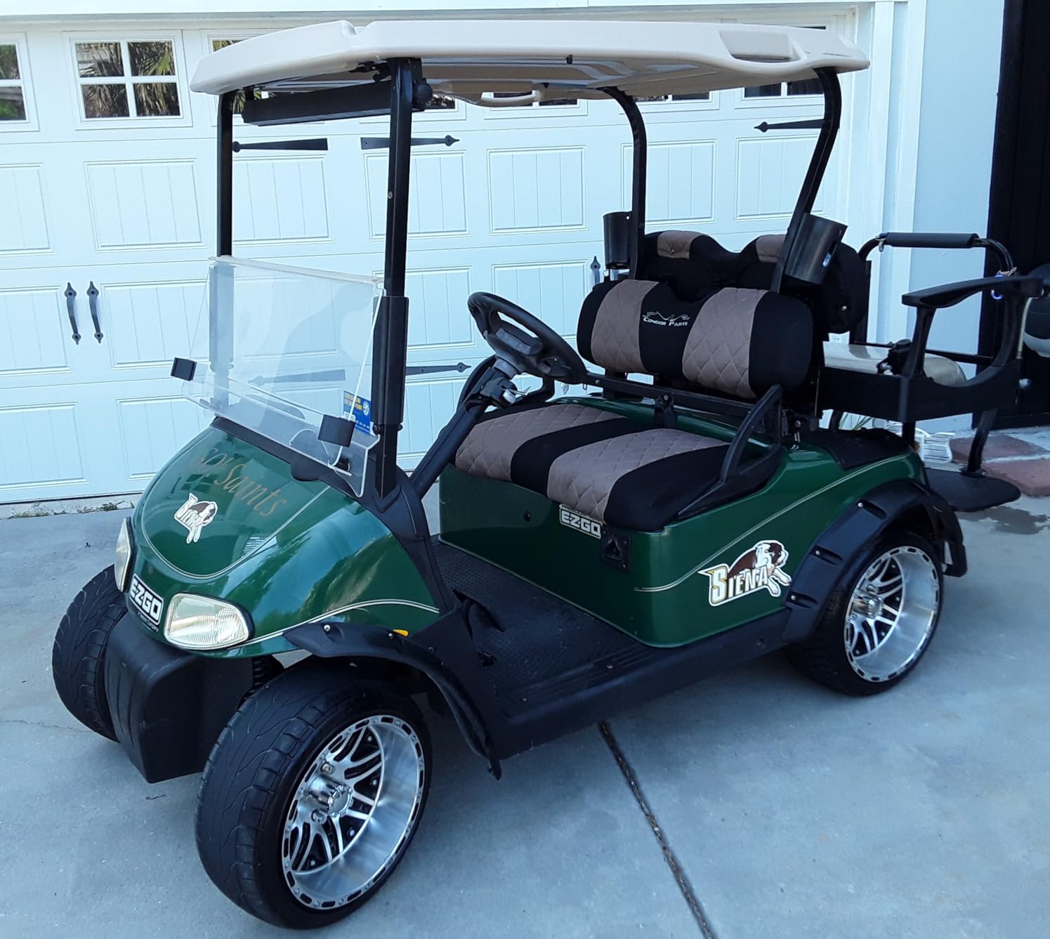 OGRPHY 48V Lithium Golf Cart Battery, 200A BMS(1000A Peak Current), with Touch Monitor & Mobile APP, 4000+ Cycles 48V Lithium Battery with 18A Charger, Perfect for Golf Carts, Solar(105AH) customer photo 1