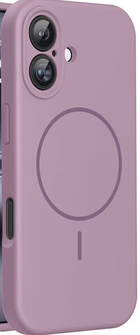 Miracase Compatible with iPhone 16 Case, Soft Anti-Scratch Microfiber Lining, Compatible with MagSafe, Liquid Silicone Case Shockproof Drop Protection Phone Case customer photo 1