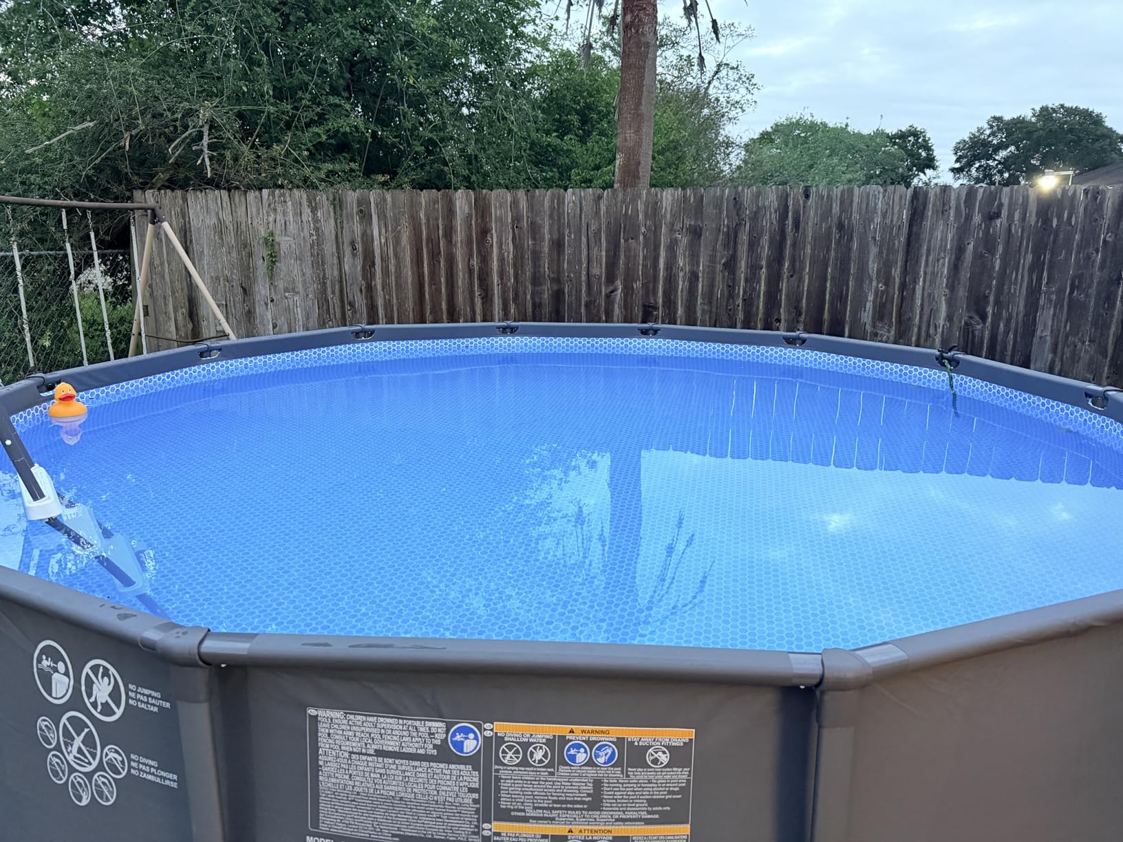 Intex 26309MZ 14ft x 42in Ultra XTR Frame Deluxe Above Ground Swimming Pool Set with 925 GPH Sand Filter Pump, Removable Ladder, Ground Cloth, Pool Cover, SuperTough, Puncture and Rust Resistant customer photo 2