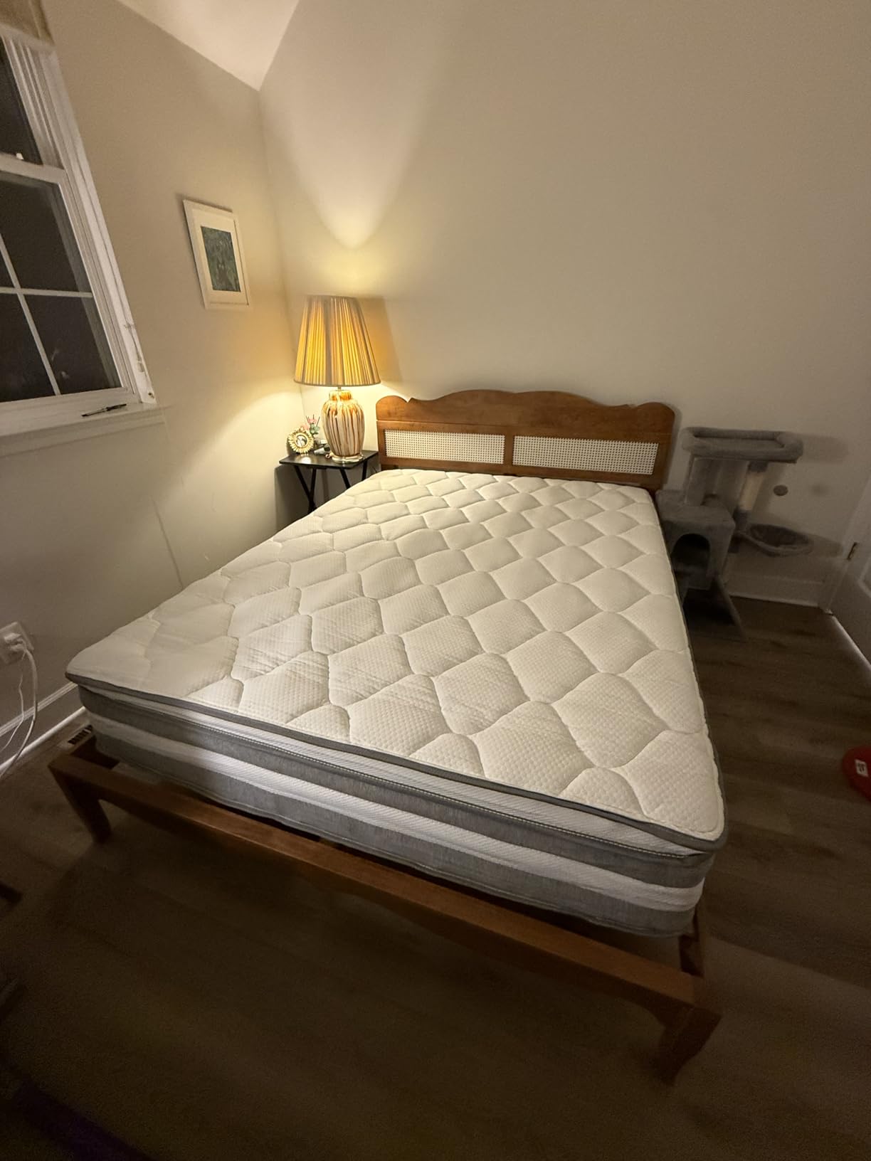 Queen Mattress, 12 Inch Queen Size Hybrid Mattress in a Box with Memory Foam and Individually Pocketed Spring, Motion Isolation, Pressure Relief, Medium Firmness, CertiPUR-US Certified customer photo 1