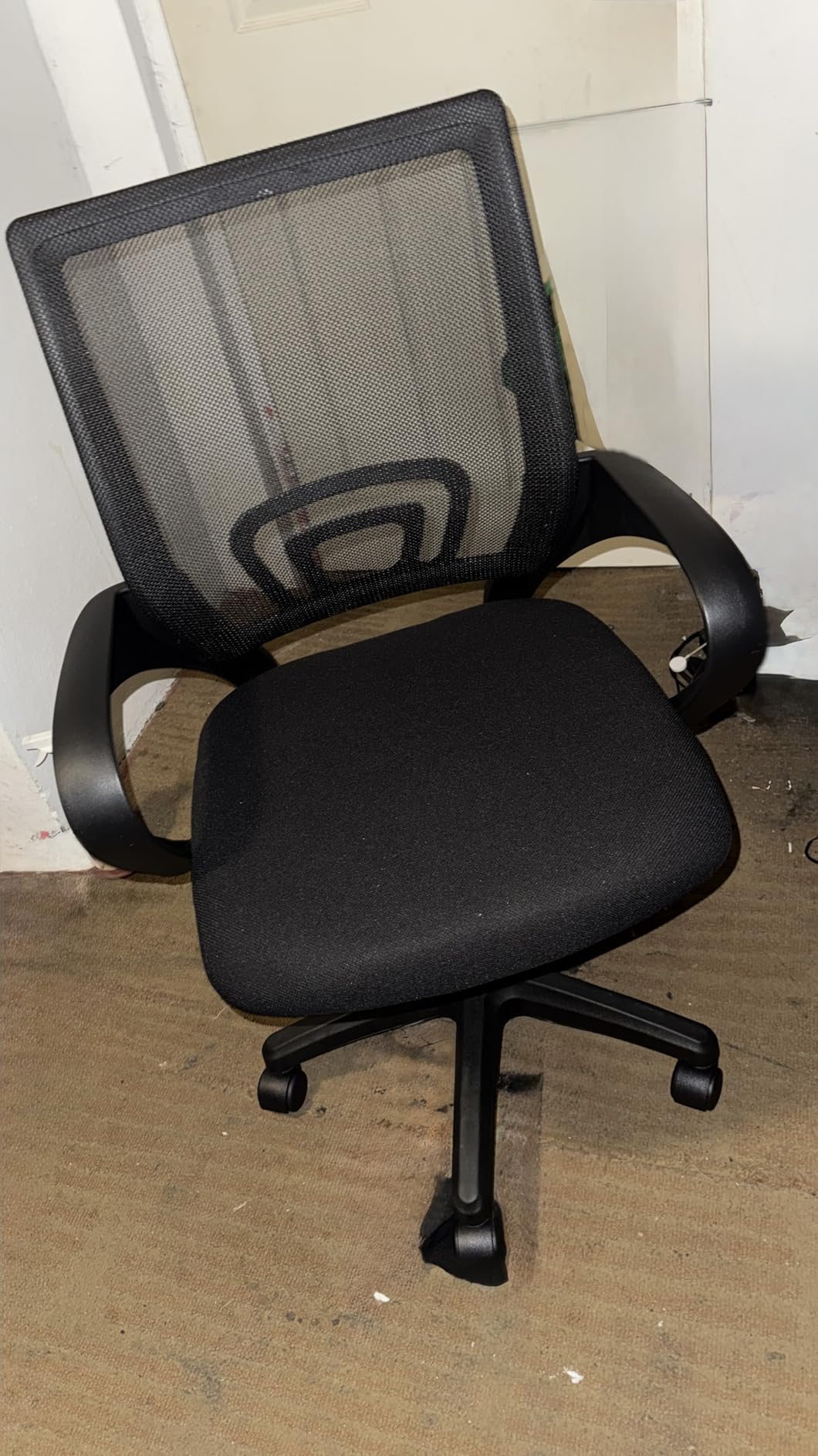NEO CHAIR Office Desk Computer Chair Ergonomic Mesh Gaming Cushion Seat with Comfy Lumbar Mid Back Support Adjustable Height Swivel Rolling Wheels for Home Task Mesh Black customer photo 2