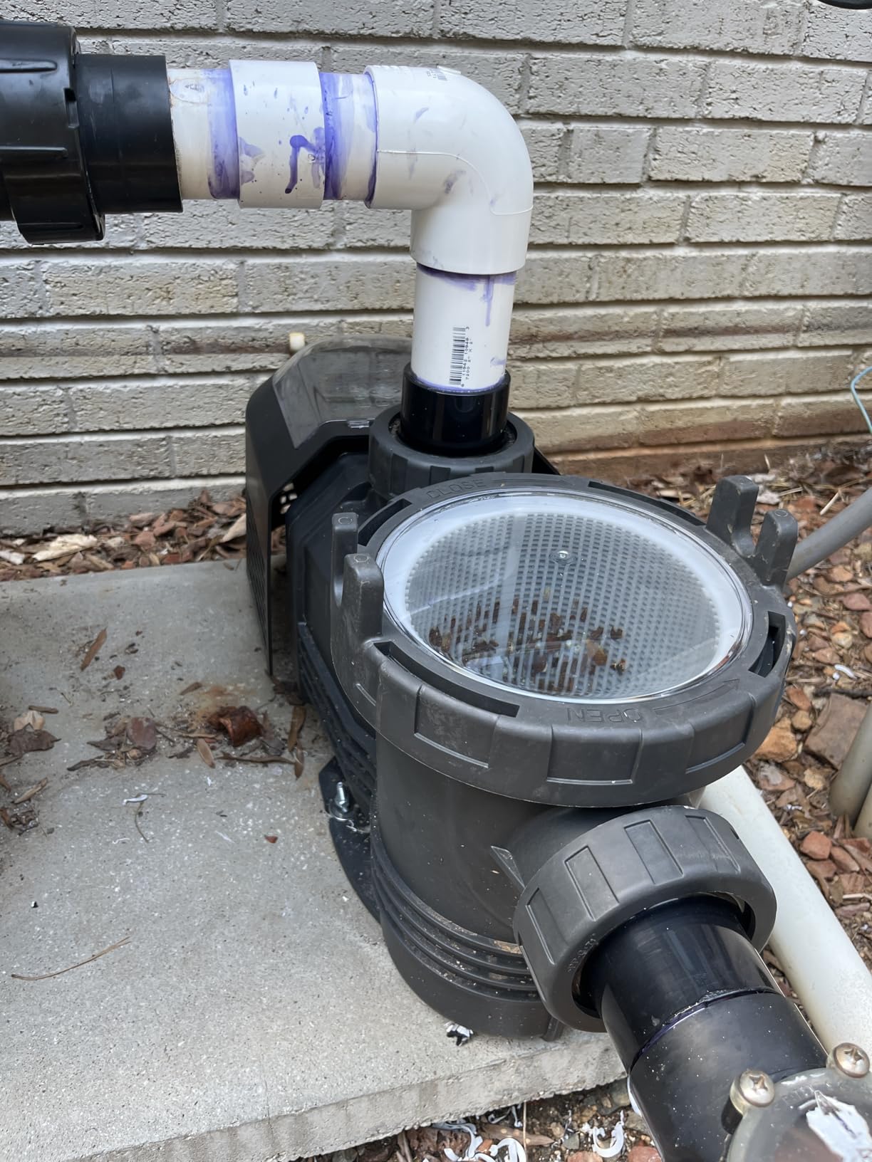 Aquastrong Variable Speed Pool Pump In/Above Pool Pump Energy Efficient High Flow Powerful Self Primming Swimming Pool Pumps with Filter Basket, Black customer photo 1