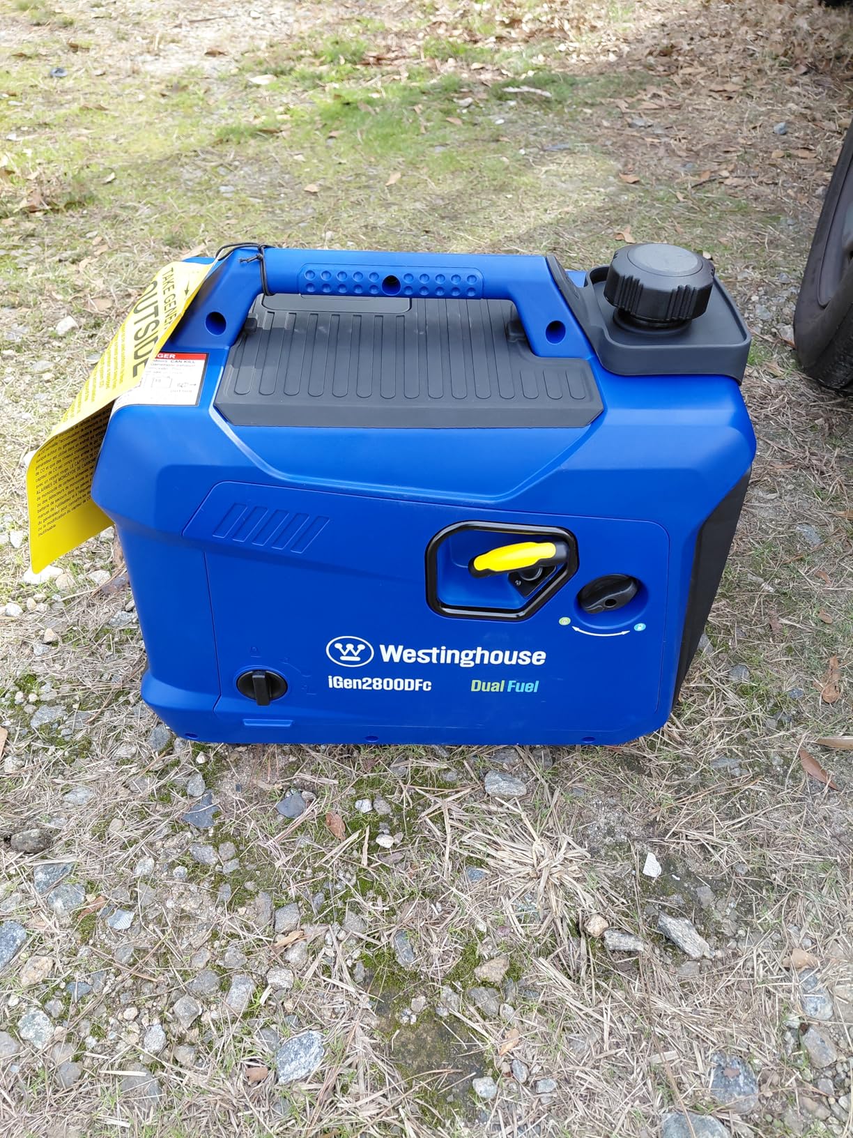 Westinghouse 2800 Peak Watt Super Quiet & Lightweight Dual Fuel Portable Inverter Generator, Gas & Propane Powered, CO Sensor, Parallel Capable, Long Run Time customer photo 2