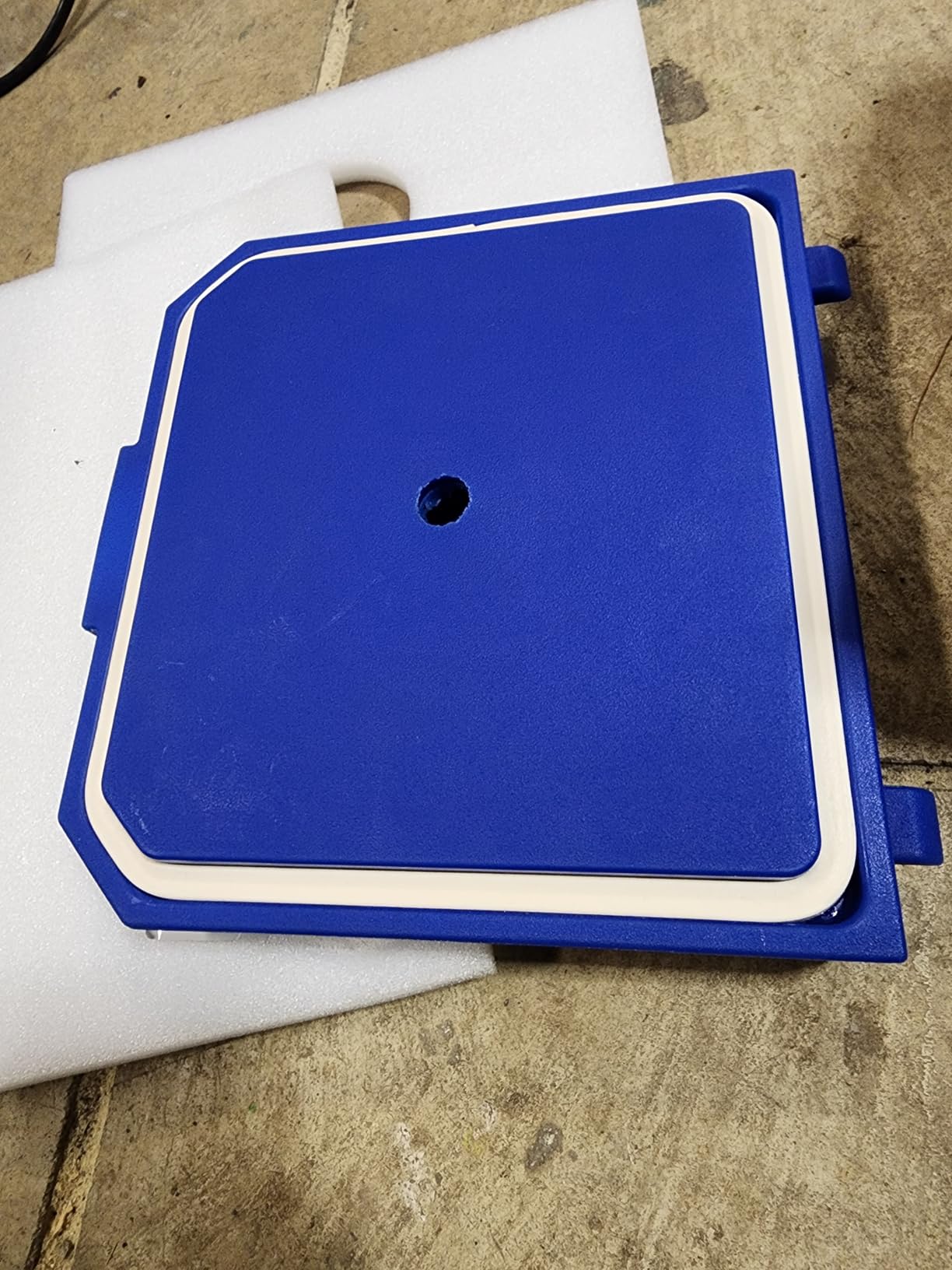 Grease Trap plastic 3 GPM Under Sink for Home Kitchen - connection type TOP customer photo 2