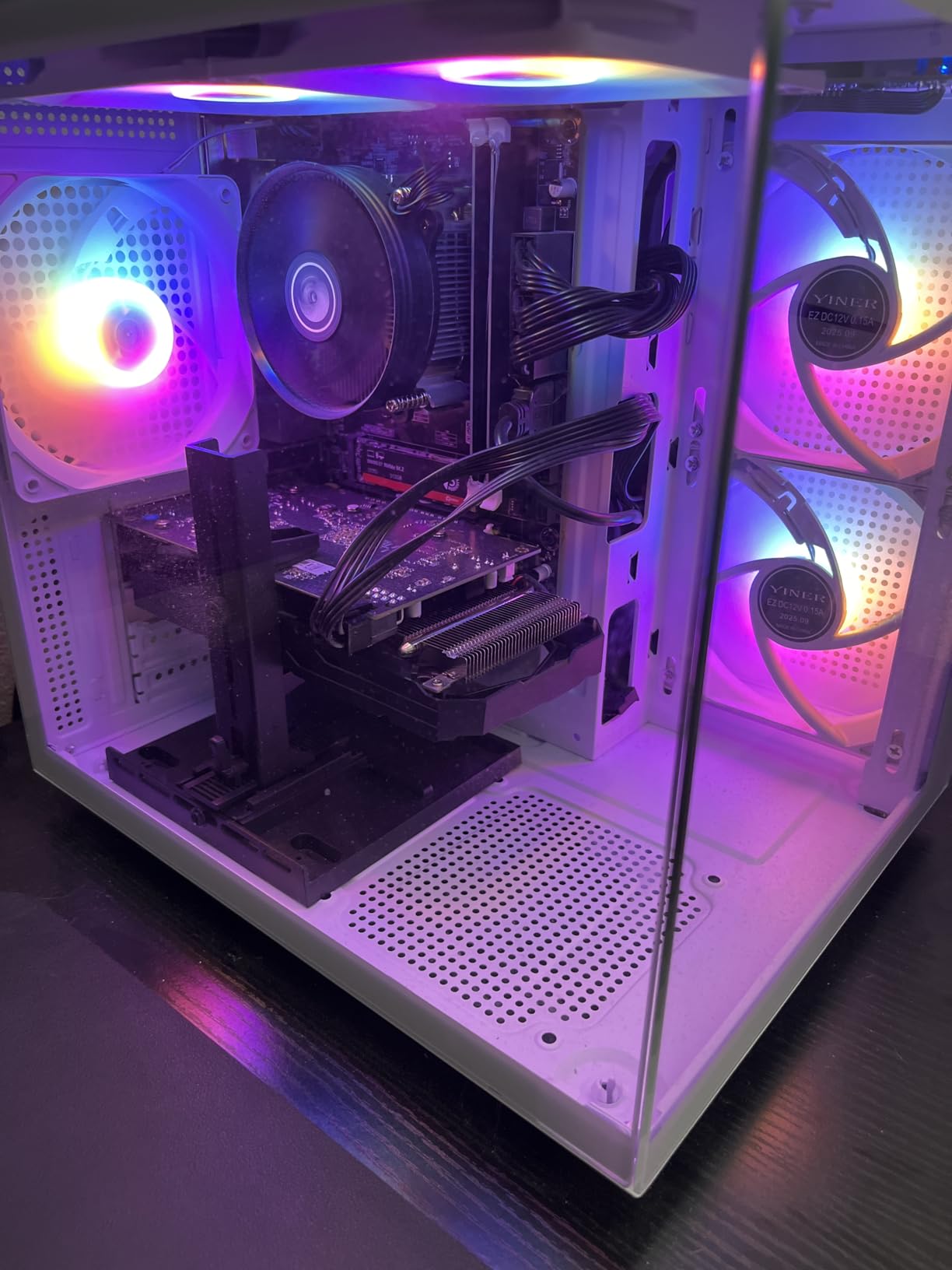 Prebuilt Gaming PC Desktop Computer, Intel Core i5 to 3.6GHz, RX560 Graphics Card with 4GB GDDR5 Video Memory, 16GB RAM, 512GB SSD, WiFi 5.0, RGB Fan x5 customer photo 1