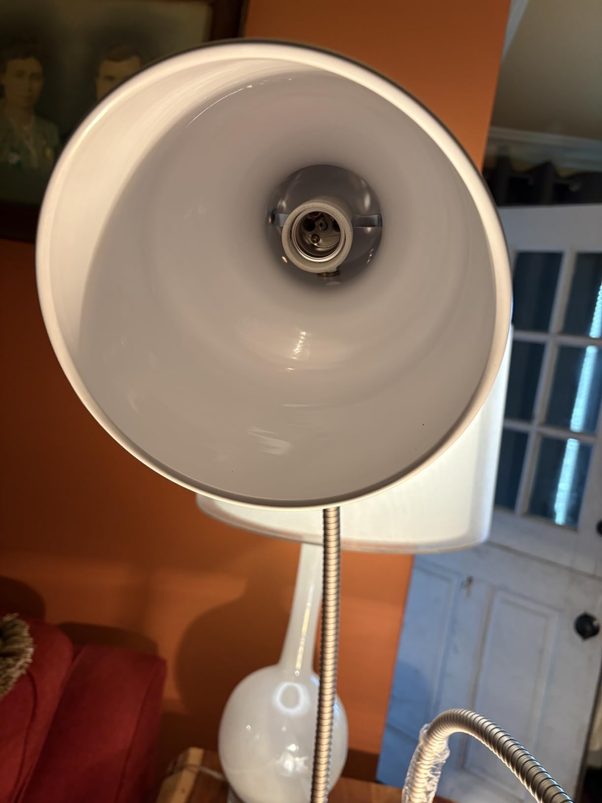 Original Food Heat Lamp, 500W Commercial Silver Food Warmer Light with 3 Bulbs, Adjustable and Flexible Buffet Heating Lamp for Catering, Restaurant, Party (Includes Plates & Tong) customer photo 1
