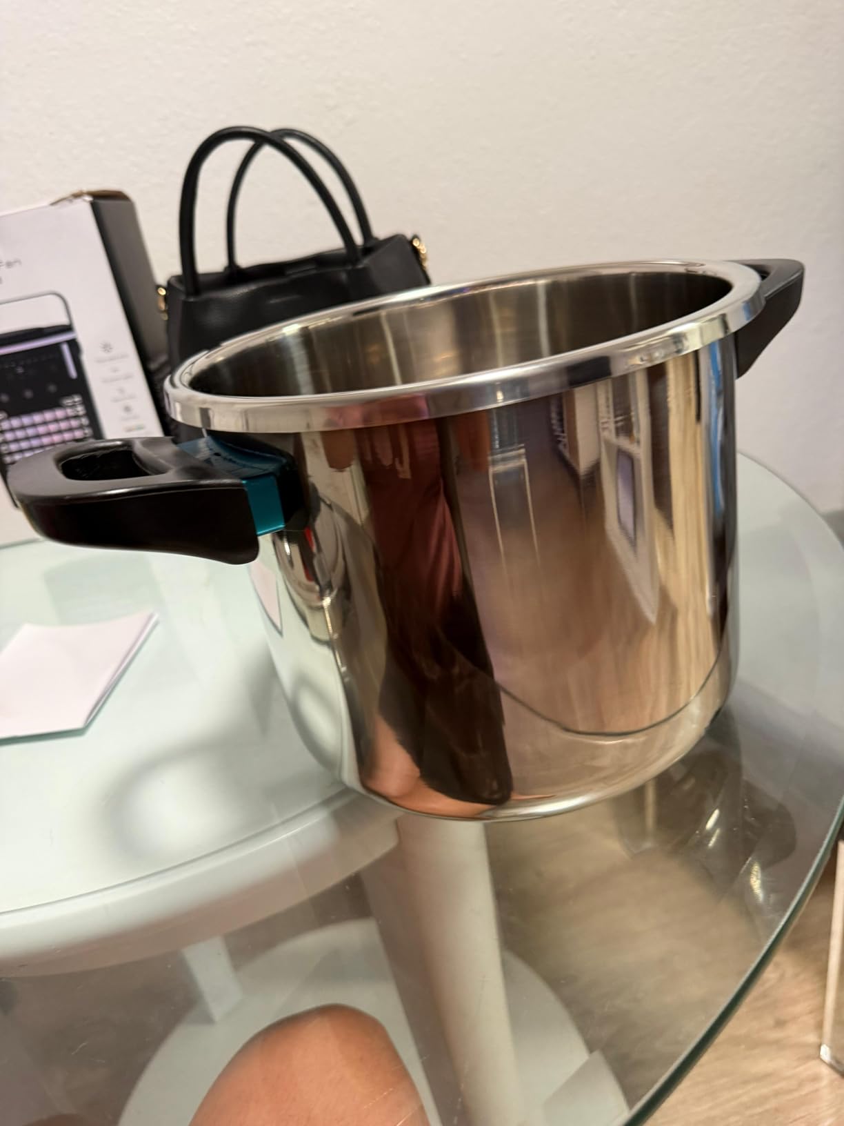 18/8 Stainless Steel Pressure Cooker 32 QT - Stainless Steel Pressure Canner for Canning, Induction Compatible, Steamer Rack Included customer photo 2