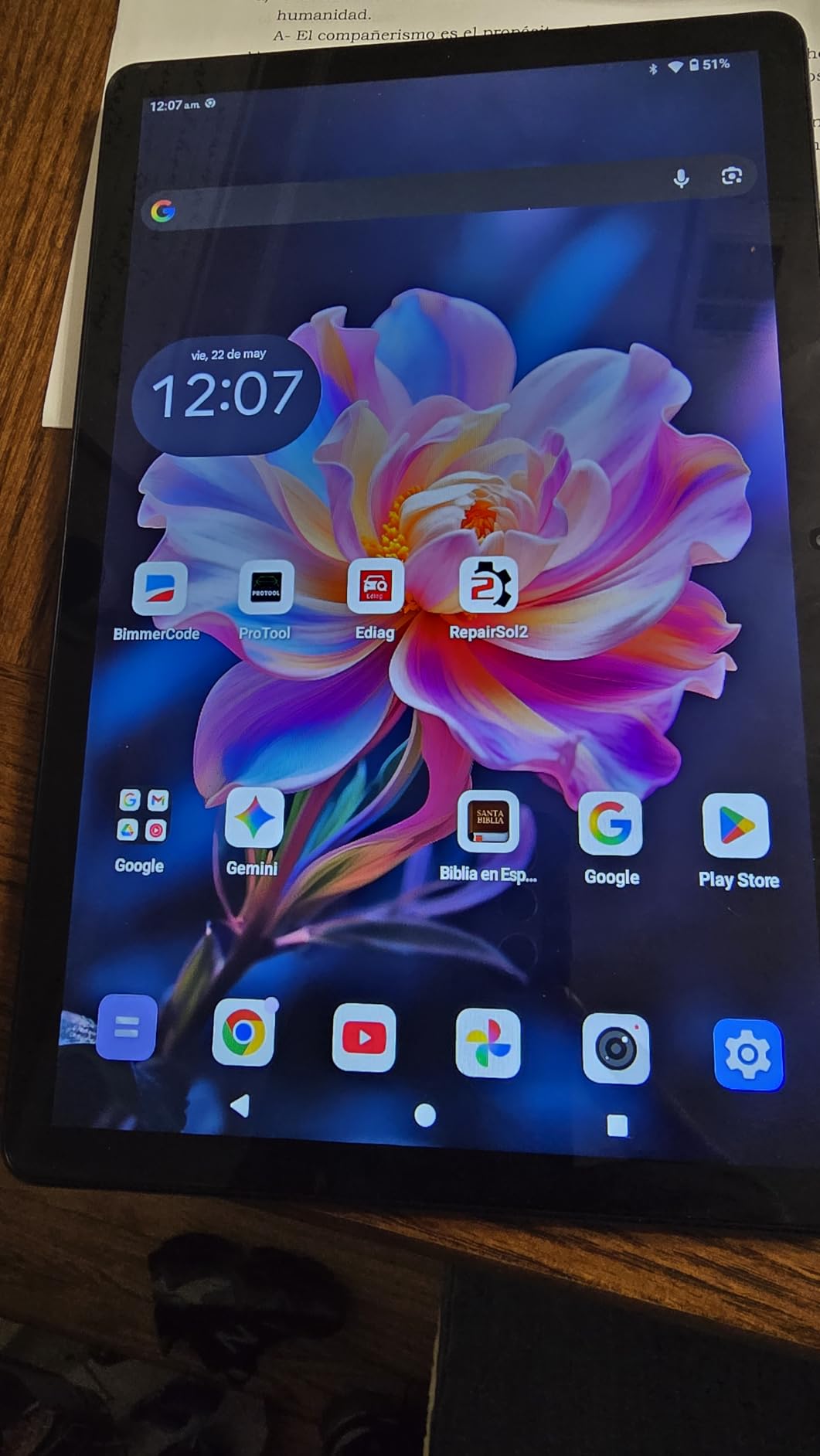 Tablet 11 inch Android 16 Tablet, Gray | Octa-Core, 20GB RAM + 128GB ROM, 1 TB Expandable, 90Hz IPS Touchscreen, GPS, 8800mAh, WiFi 6, BT 5.2, 8MP+13MP Dual Camera customer photo 2