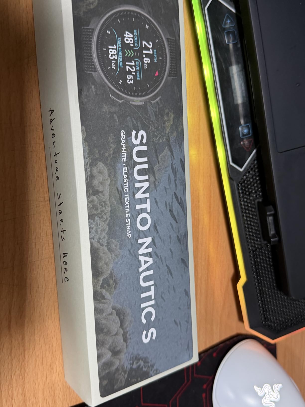 Suunto Nautic S Dive Watch Computer w/Bright AMOLED Display, GPS, Offline Maps and Weather Tools, Wireless Tank Pressure, Up to 60H on a Single Charge customer photo 1
