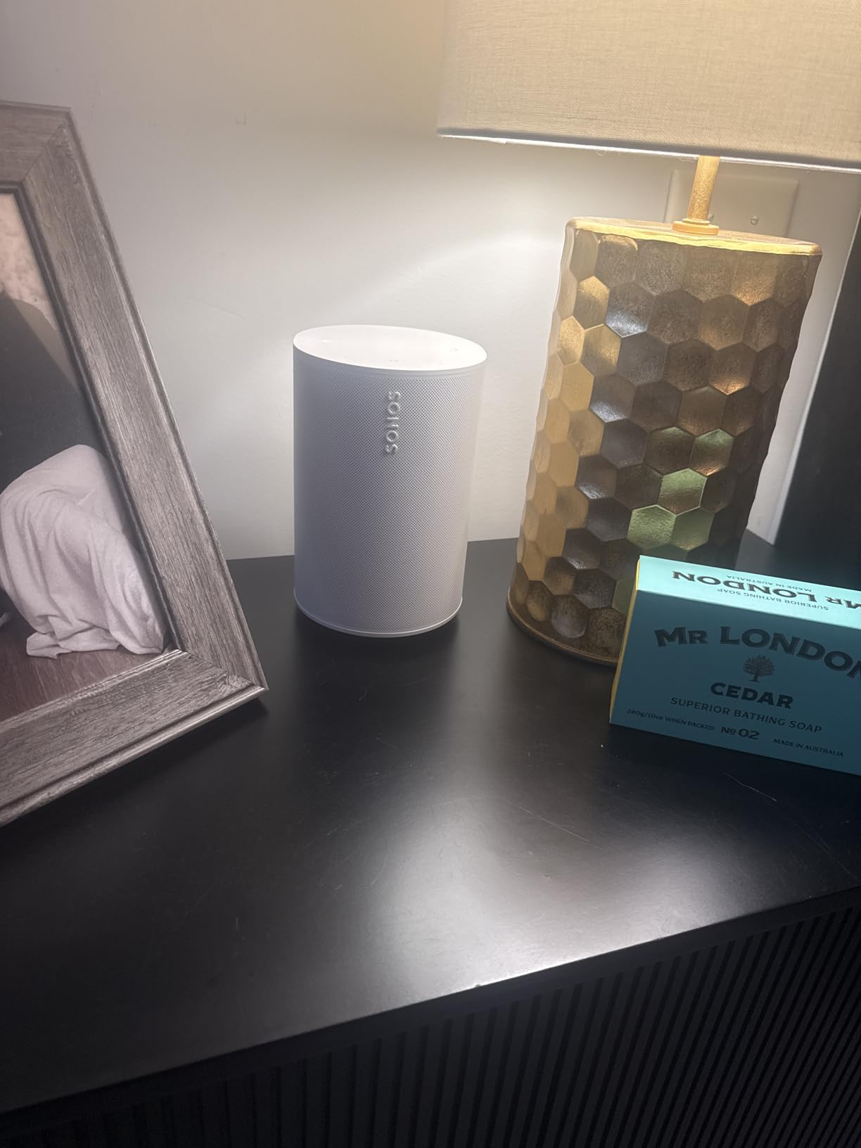 Sonos Era 100 SL - Compact, Microphone-Free Speaker with WiFi, Bluetooth - Black customer photo 2