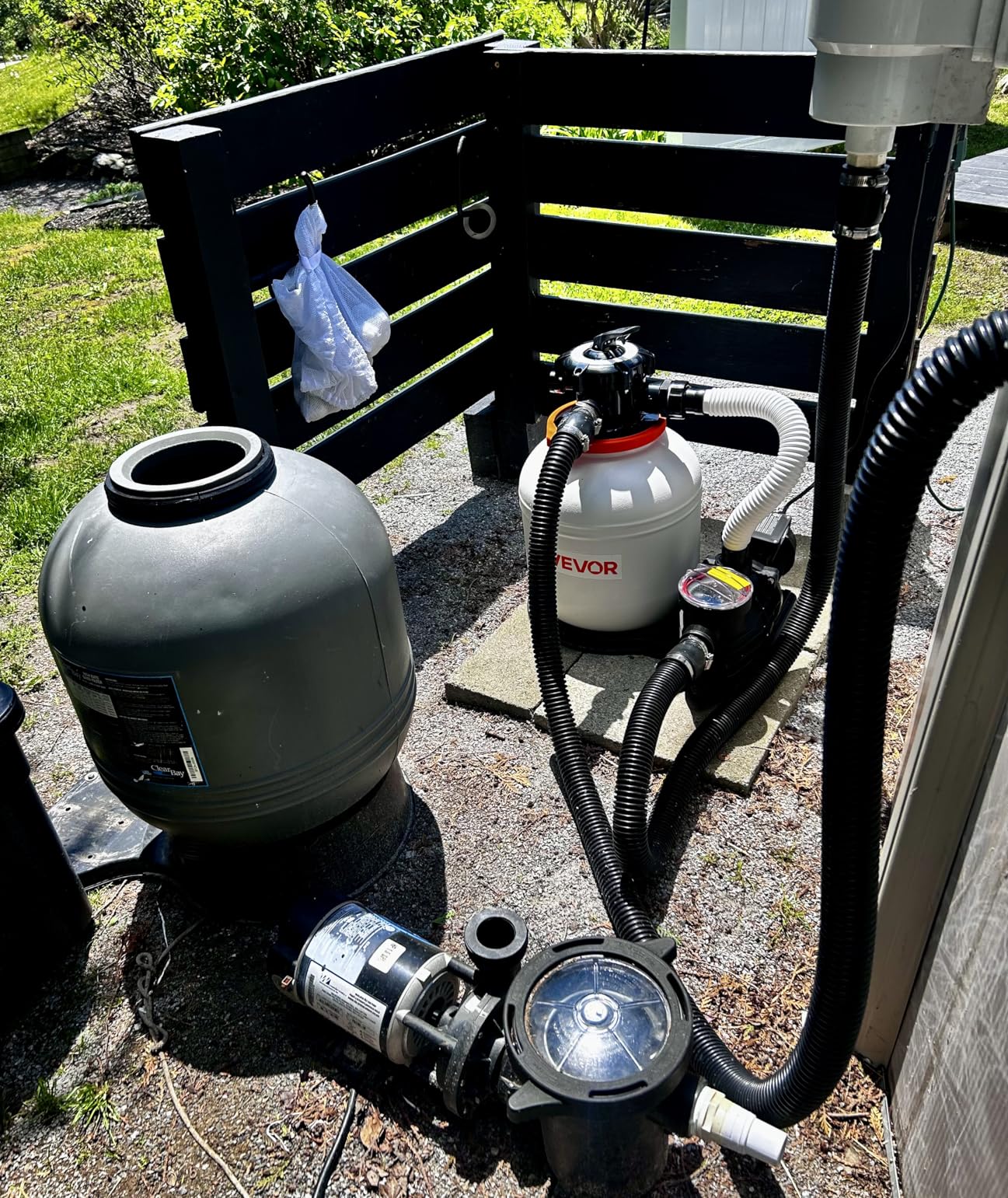 VEVOR FlashPure Sand Filter Pump, 16 in for Above Ground Pool, 1 HP 4400 GPH, Swimming Pool Filter System with Timer, 6X Faster Filtration with Media Installed, Leak-Resistant, Ready to Use Out of Box customer photo 2