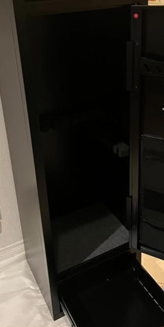 KAER 8-12 Fingerprint Long Gun Safe for Rifles & Pistols | Password Lock | Adjustable Shelves | Perfect for Apartments, Homes, Offices | Secure Storage and Quick Access Gun Cabinet customer photo 2