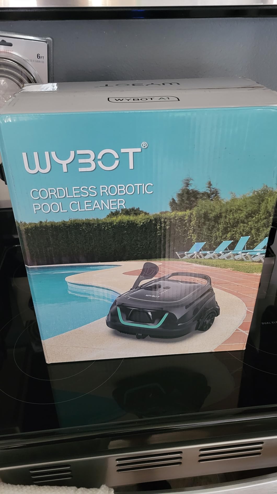 WYBOT A1 Robotic Pool Cleaner - Dual-Layer Filtration, Strong Suction, 130-Min Runtime, Cordless Pool Vacuum for Above-Ground & Flat Pools up to 1,100 Sq. Ft., 4 Cleaning Modes customer photo 2