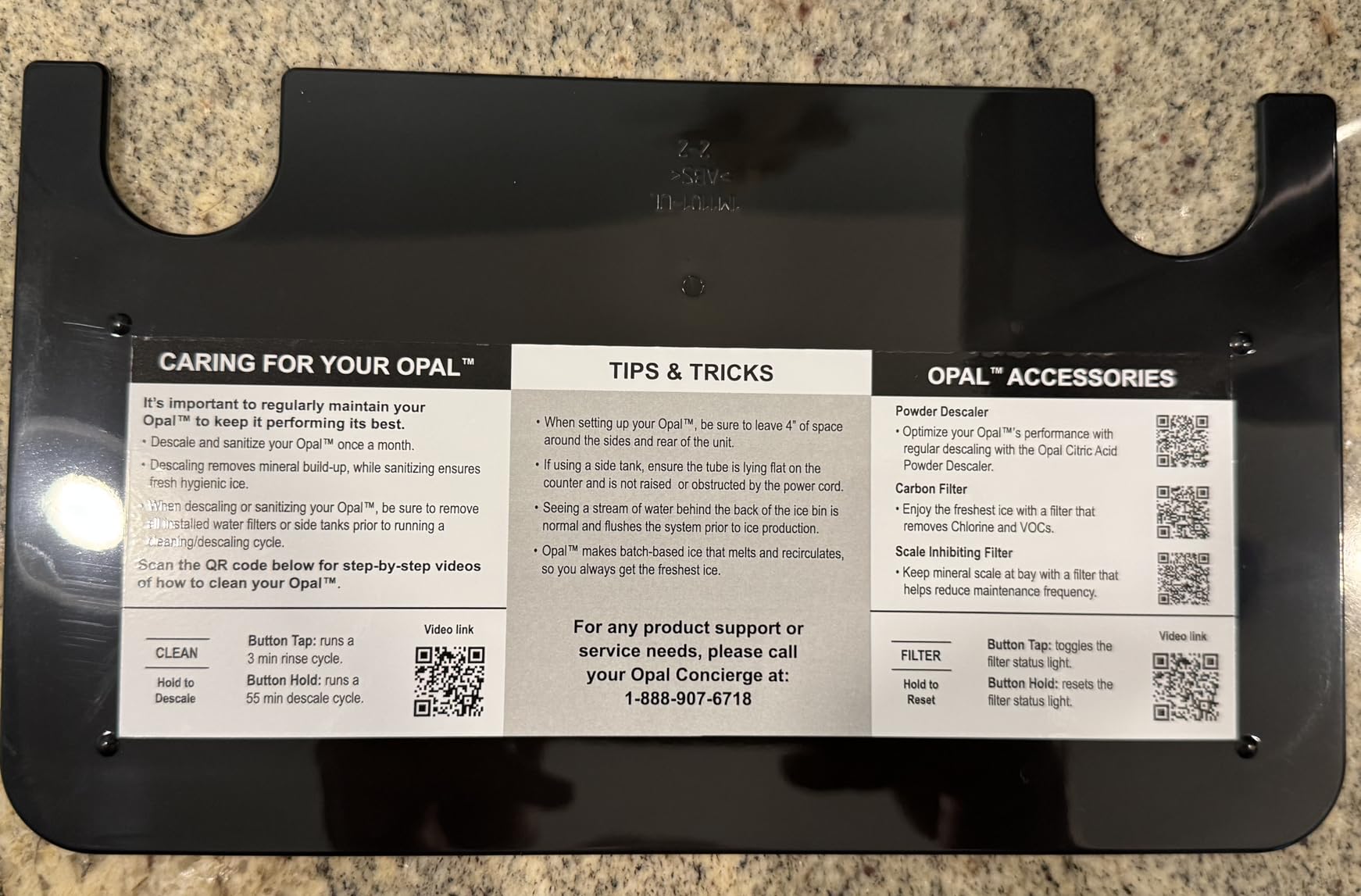 GE Profile Opal Ultra Countertop Nugget Ice Maker, 1 Gal XL Side Tank, Amazon Exclusive, 38 lbs/Day, WiFi, Stainless Steel customer photo 1