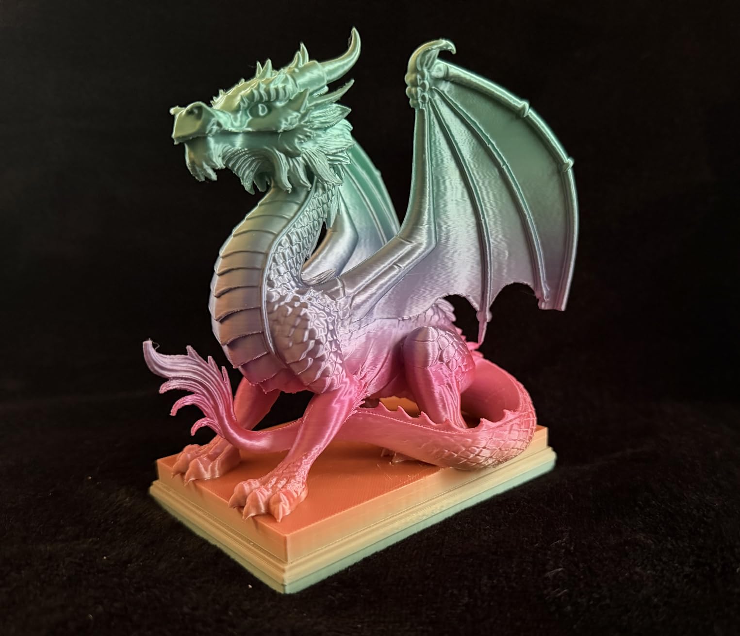Anycubic Kobra S1C Multi-Color 3D Printer with Active Filament Drying, 600mm/s High Speed CoreXY 3D Printer, Fully Enclosed & Auto Leveling, 4-Color Printing Bulit-in, Smart APP Control customer photo 2