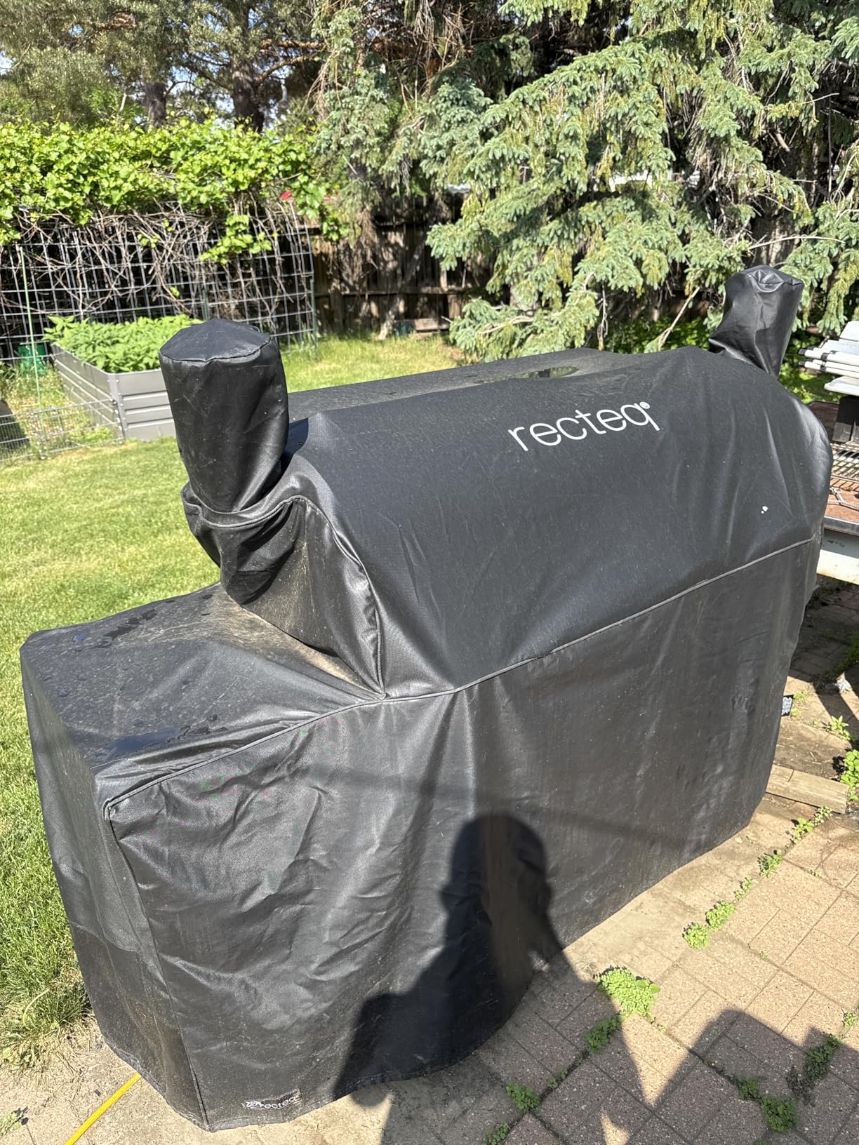 recteq DualFire 1200 Wood Pellet Smoker Grill, Wi-Fi Electric Pellet Grills, Dual Chambers for Hot and Fast + Low and Slow Cooking | DualFire 1200 + Grill Cover Bundle customer photo 2