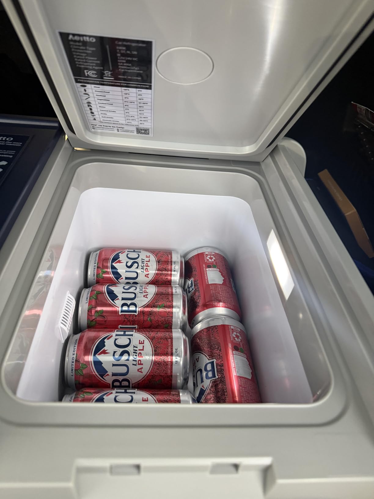 Aeitto 12 Volt Car Refrigerator, 32QT(30L) Dual Zone Portable Car Fridge Freezer -4F-68F Electric Cooler Dual Temp Control Cooling Freezing 12/24V DC & 100-240V AC for Travel, Camping, RV, Road, Home customer photo 2