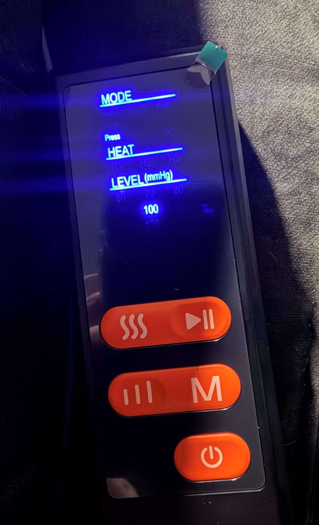 JZBRAIN Leg Massager with Heat and Compression for Circulation, Foot and Calf Thigh Massager for Pain Relief, Compression Boots with Heated Knee, 9 Intensity, 6 Modes, 3 Heat customer photo 1