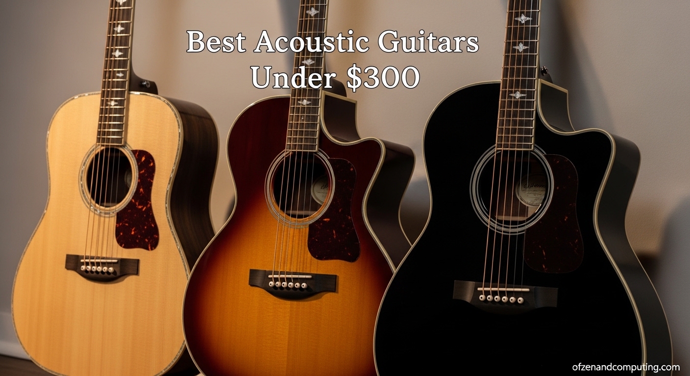 Best Acoustic Guitars Under $300