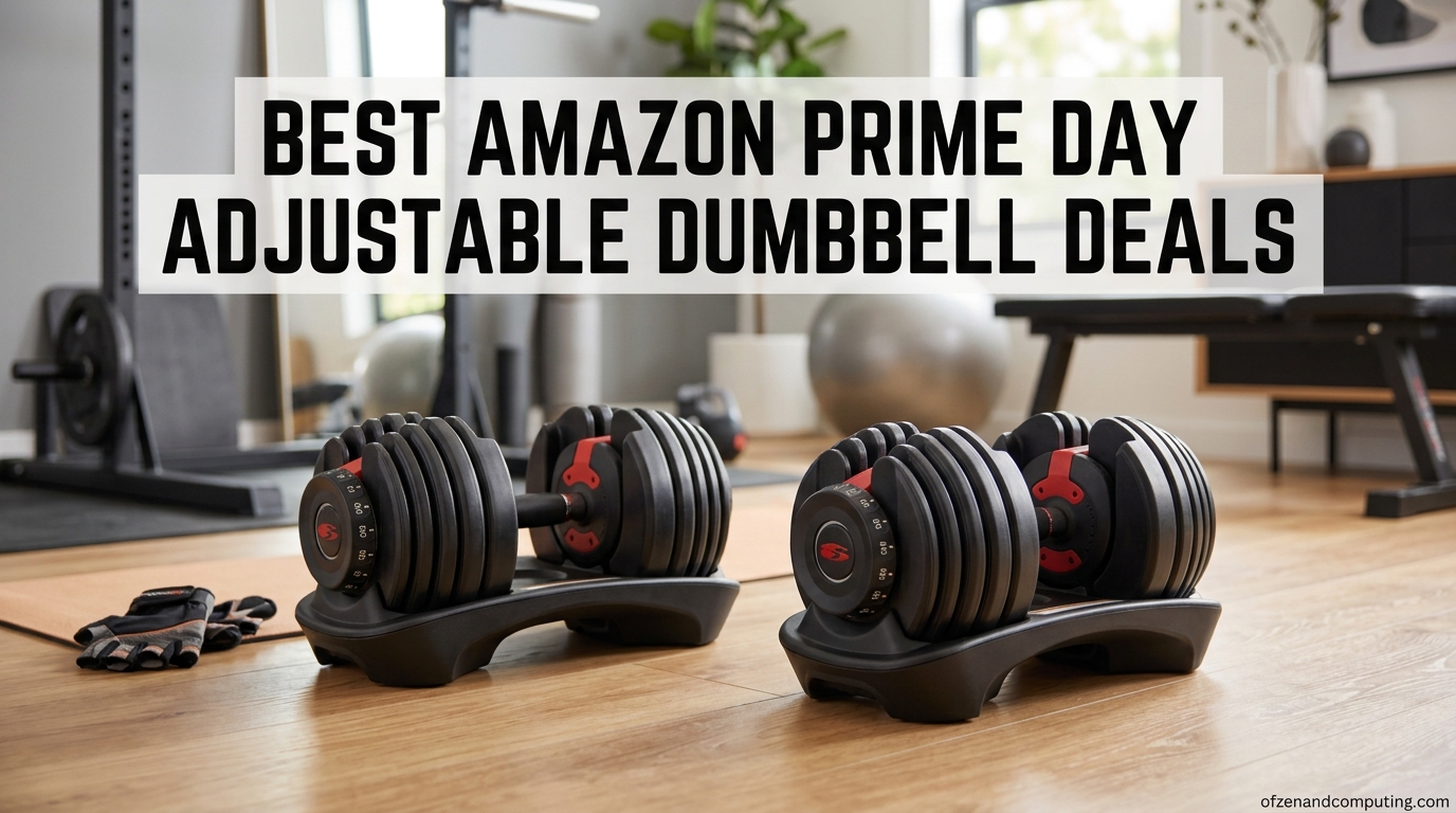 Best Amazon Prime Day Adjustable Dumbbell Deals