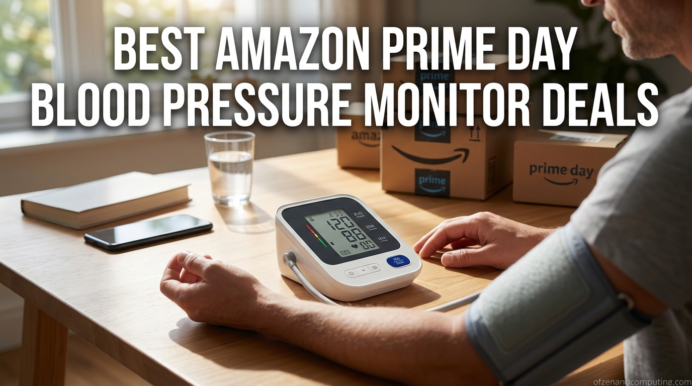 Best Amazon Prime Day Blood Pressure Monitor Deals