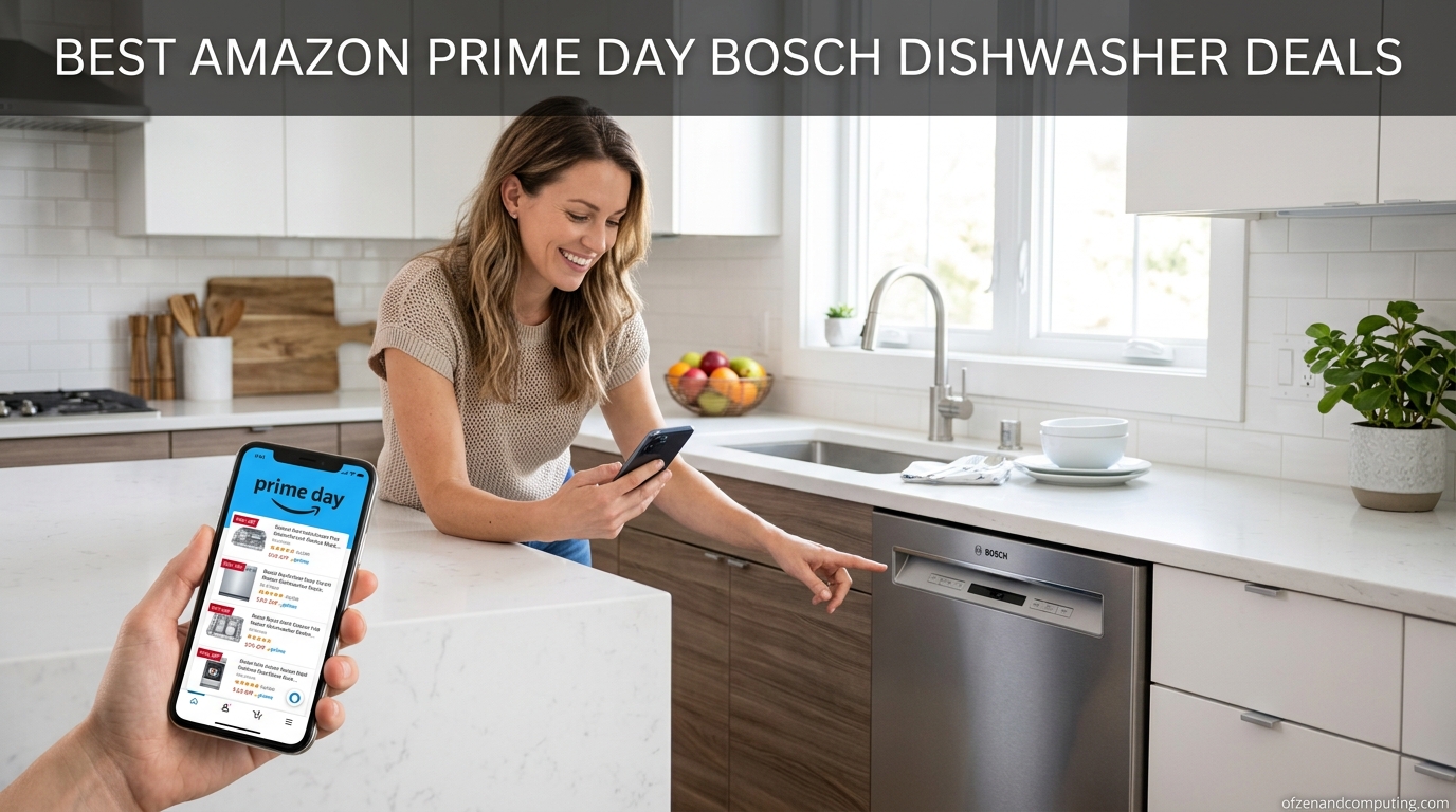 Best Amazon Prime Day Bosch Dishwasher Deals