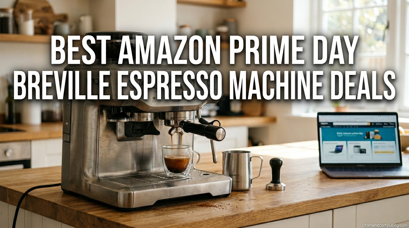 Best Amazon Prime Day Breville Espresso Machine Deals