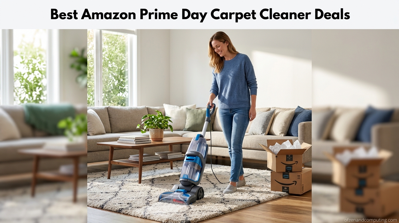 Best Amazon Prime Day Carpet Cleaner Deals