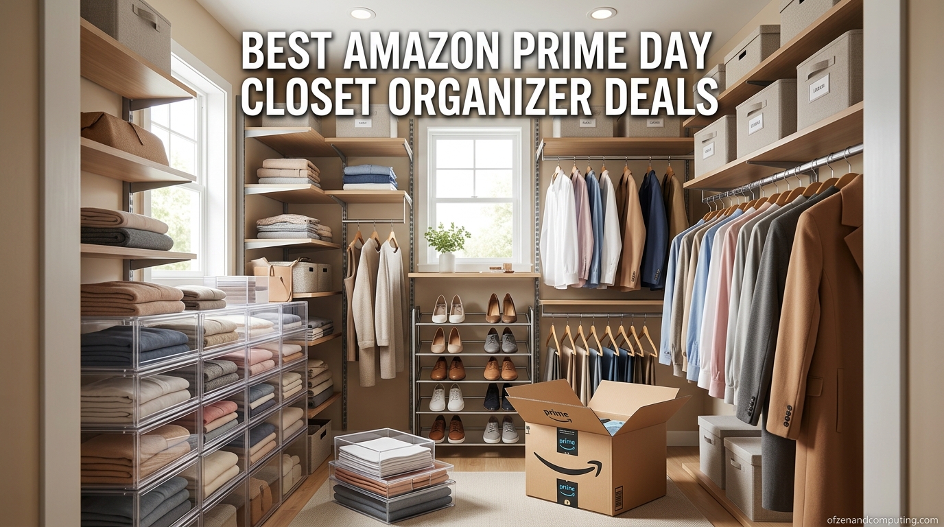Best Amazon Prime Day Closet Organizer Deals