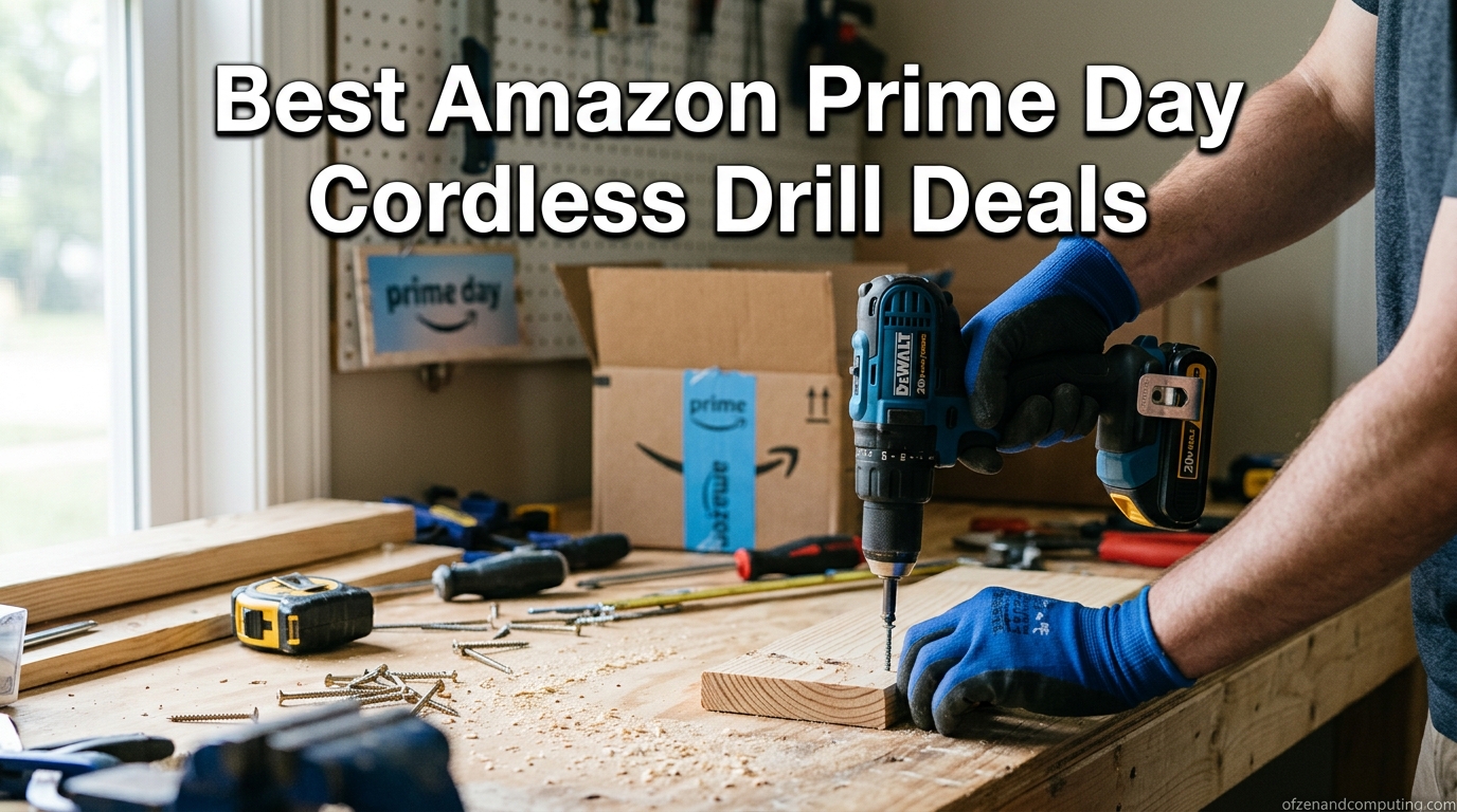 Best Amazon Prime Day Cordless Drill Deals