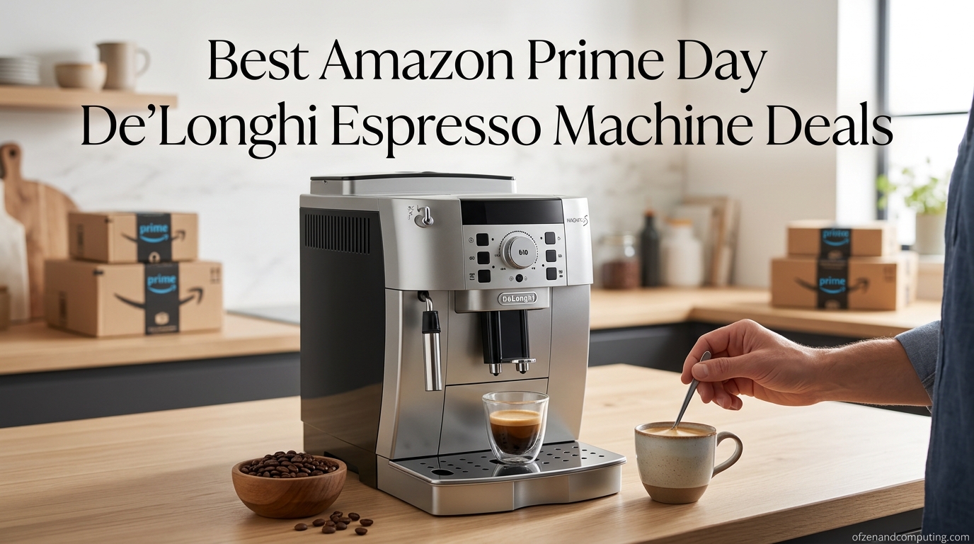 Best Amazon Prime Day De'Longhi Espresso Machine Deals