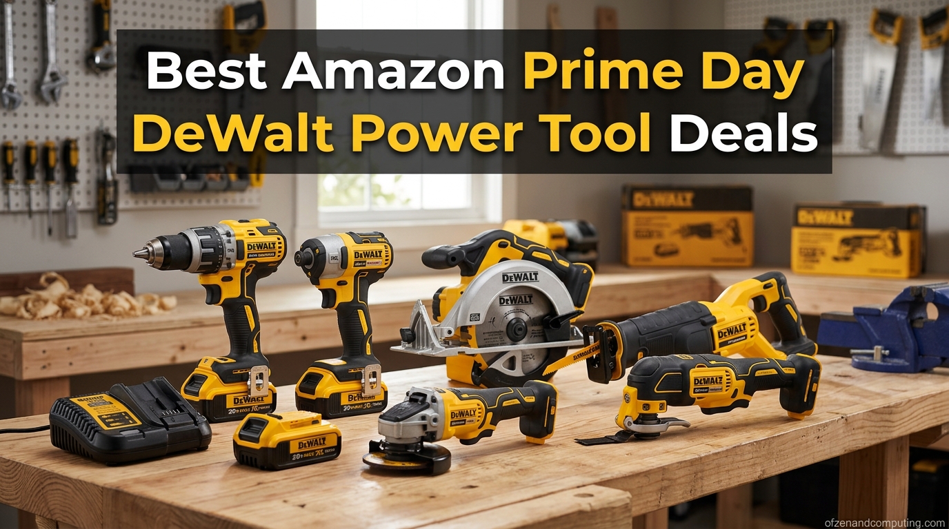 Best Amazon Prime Day DeWalt Power Tool Deals