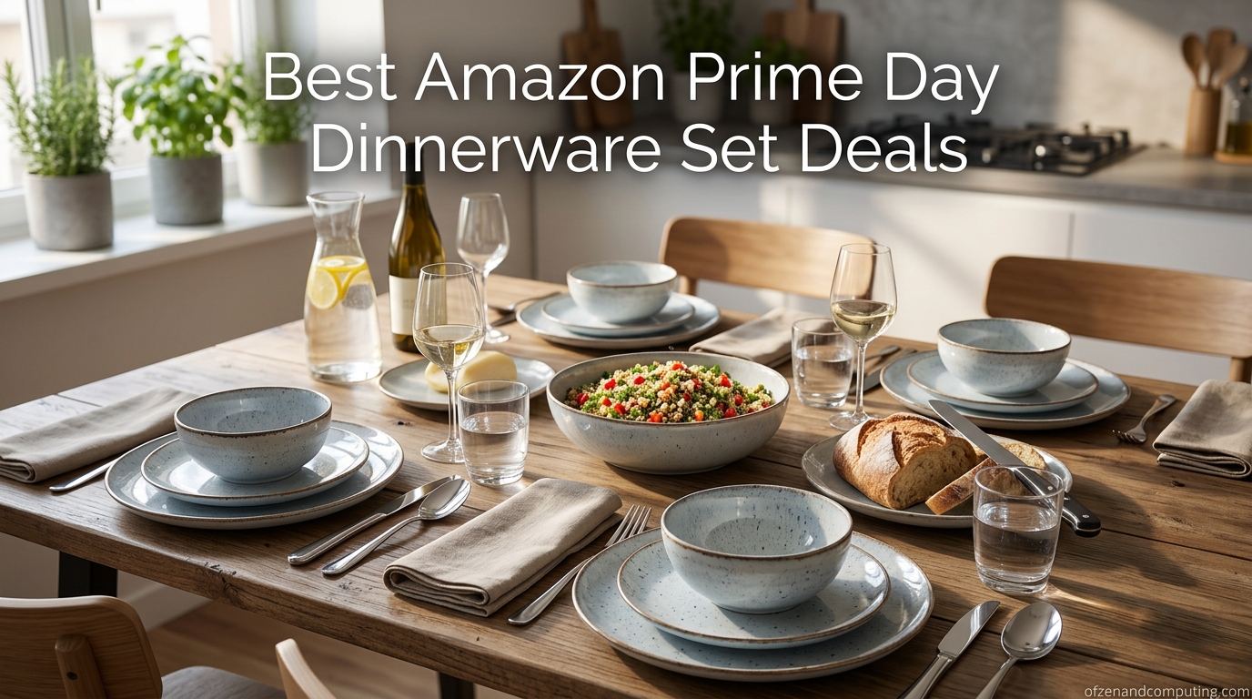Best Amazon Prime Day Dinnerware Set Deals