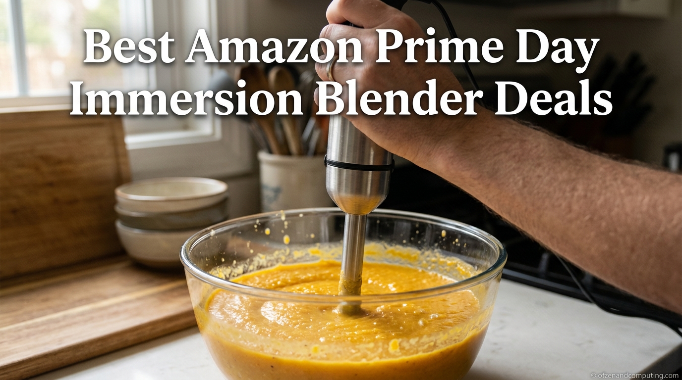 Best Amazon Prime Day Immersion Blender Deals