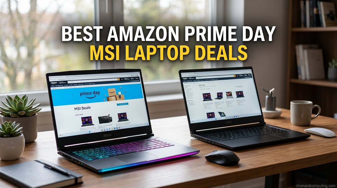 Best Amazon Prime Day MSI Laptop Deals