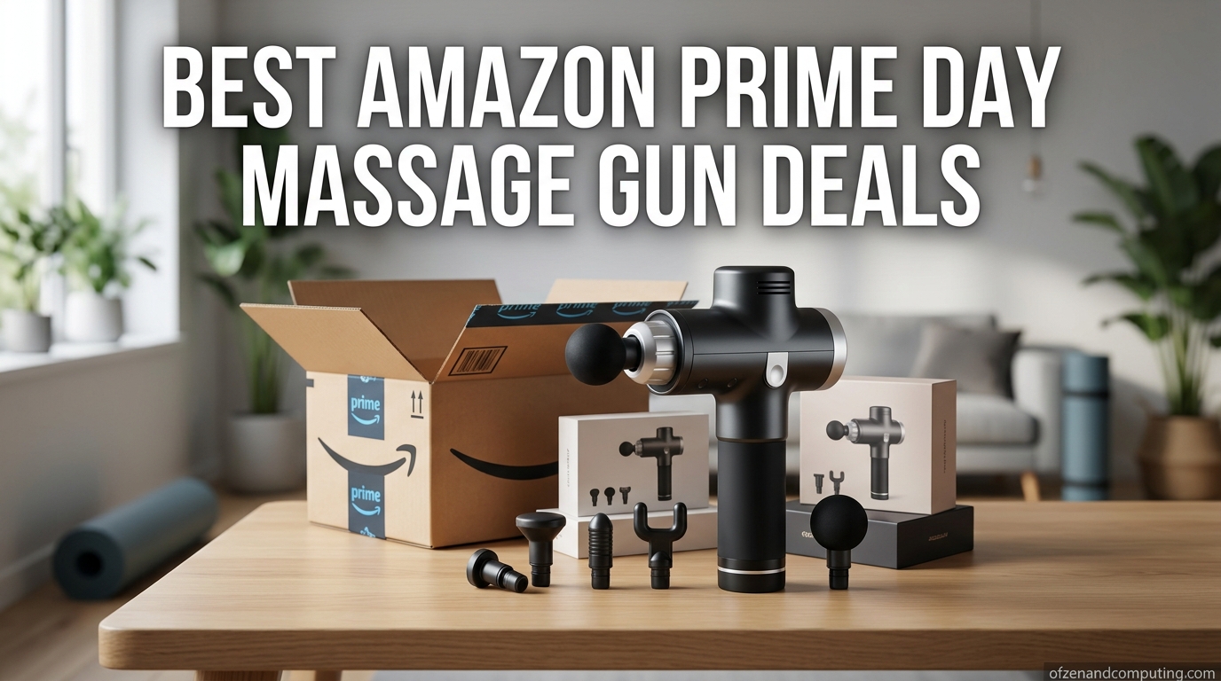 Best Amazon Prime Day Massage Gun Deals