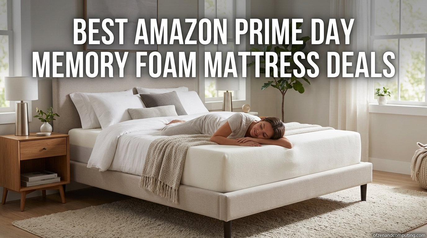 Best Amazon Prime Day Memory Foam Mattress Deals