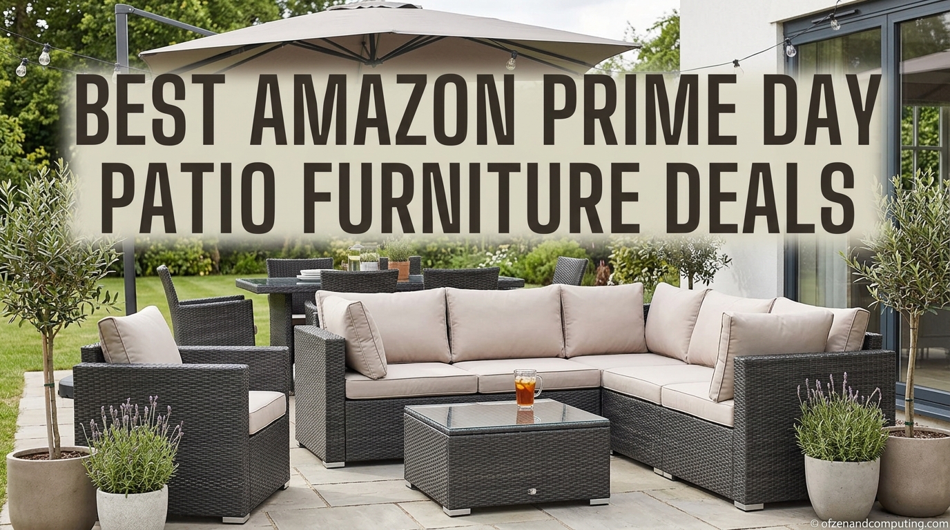 Best Amazon Prime Day Patio Furniture Deals
