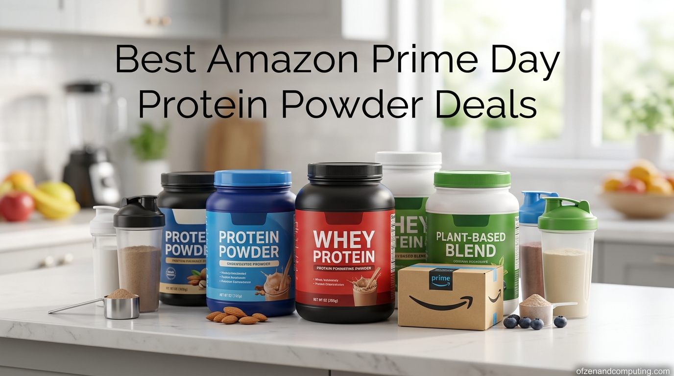 Best Amazon Prime Day Protein Powder Deals