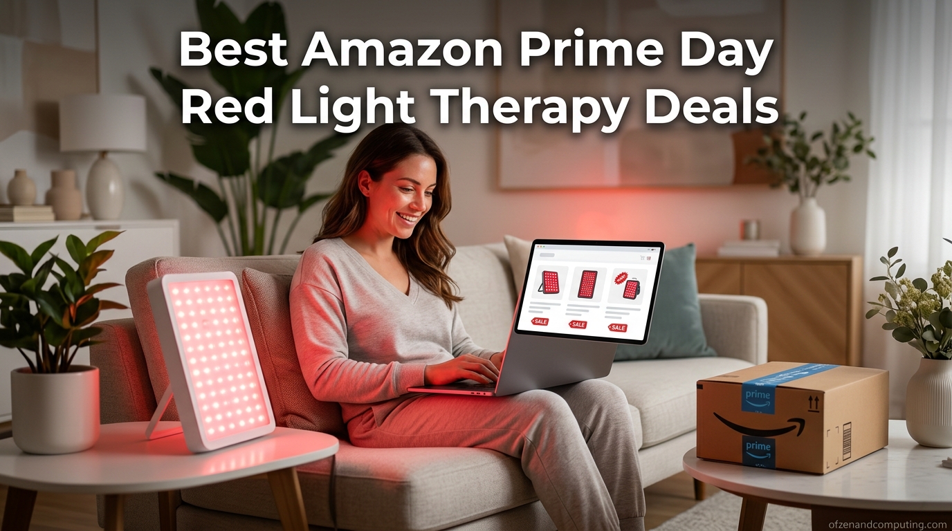 Best Amazon Prime Day Red Light Therapy Deals