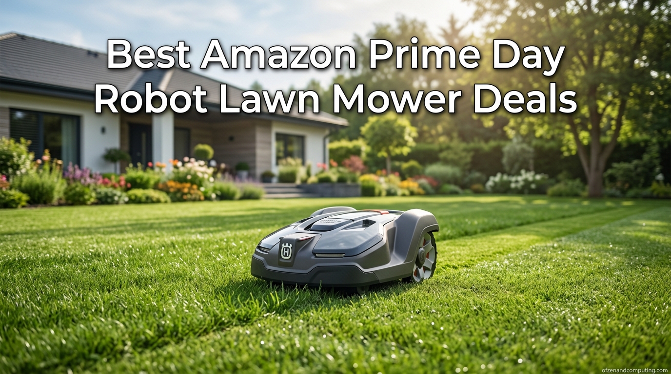 Best Amazon Prime Day Robot Lawn Mower Deals