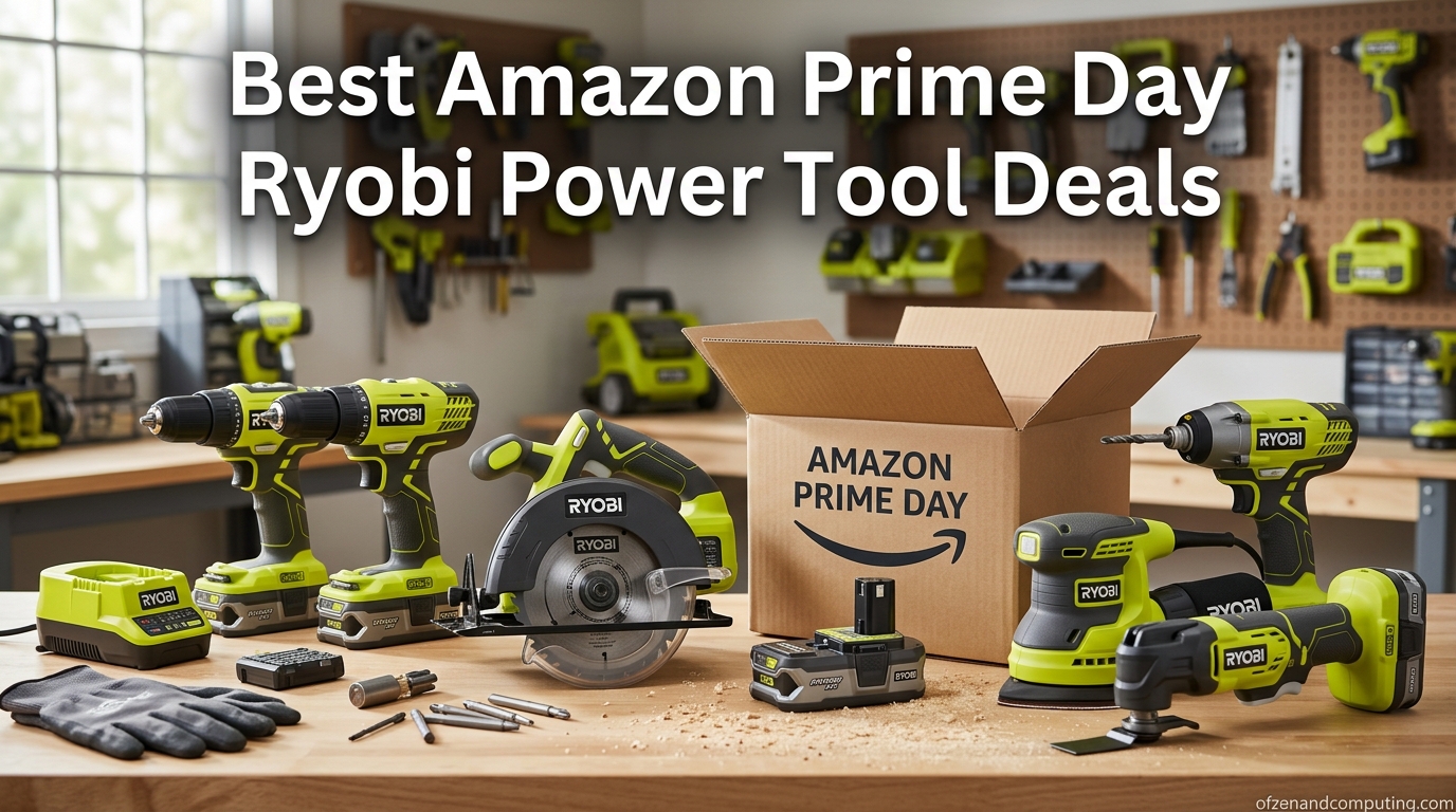 Best Amazon Prime Day Ryobi Power Tool Deals