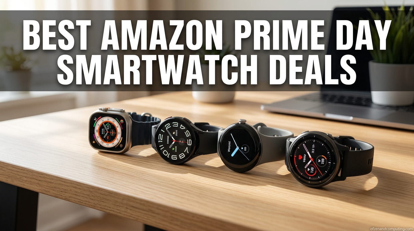 Best Amazon Prime Day Smartwatch Deals
