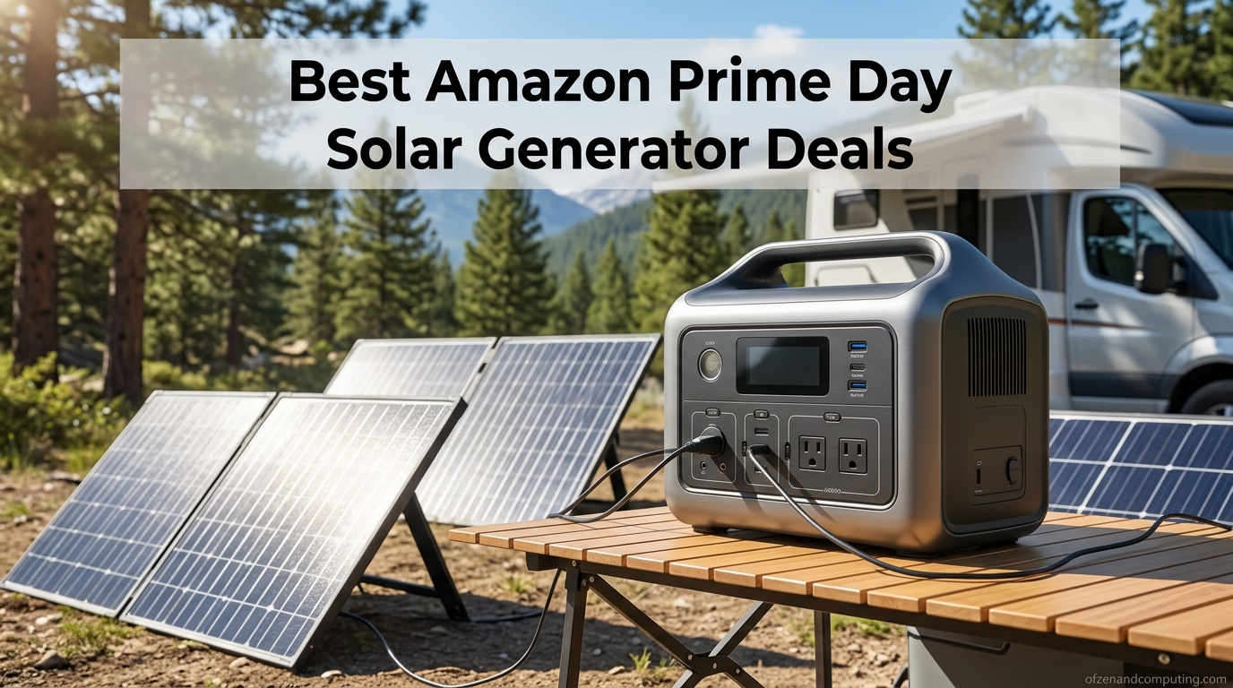 Best Amazon Prime Day Solar Generator Deals