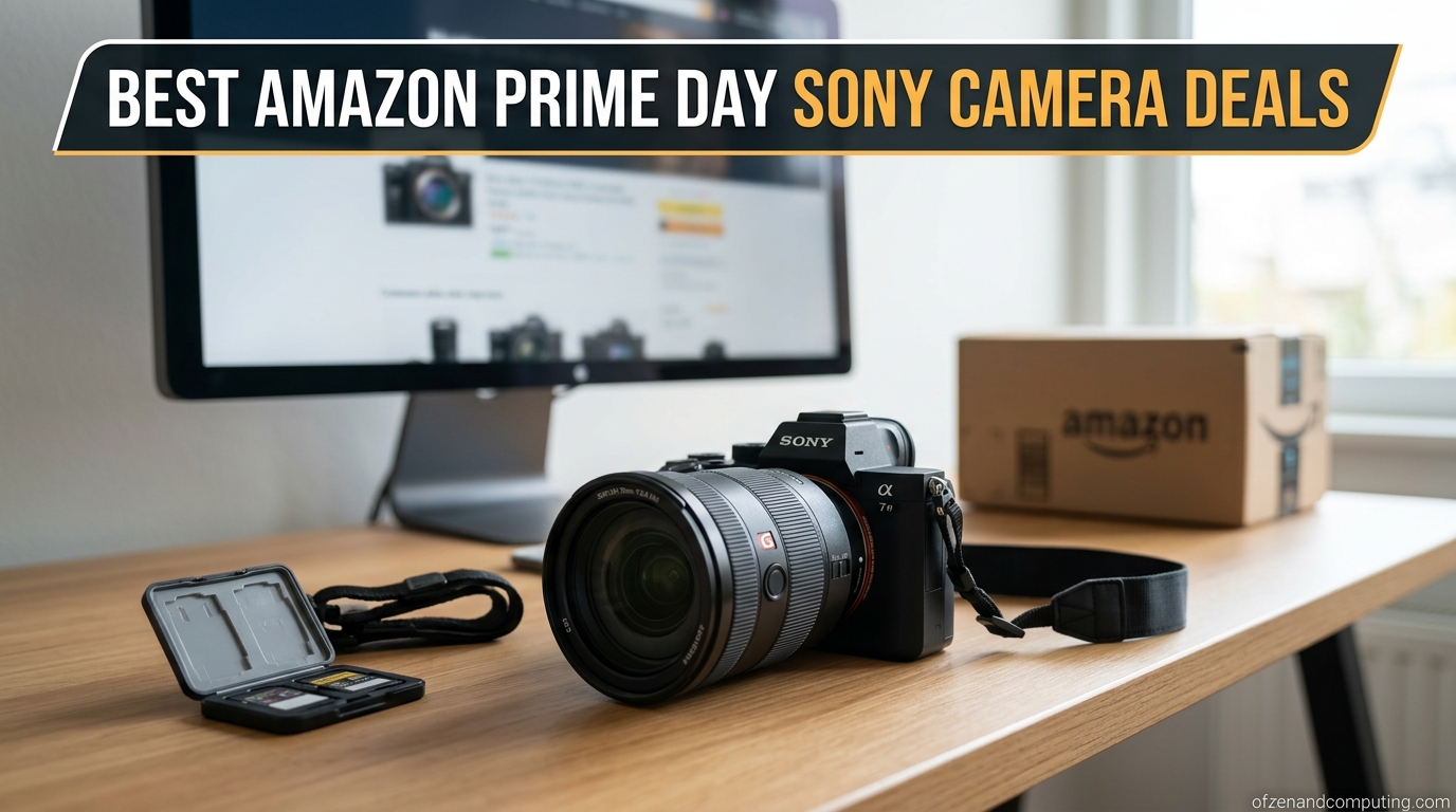 Best Amazon Prime Day Sony Camera Deals